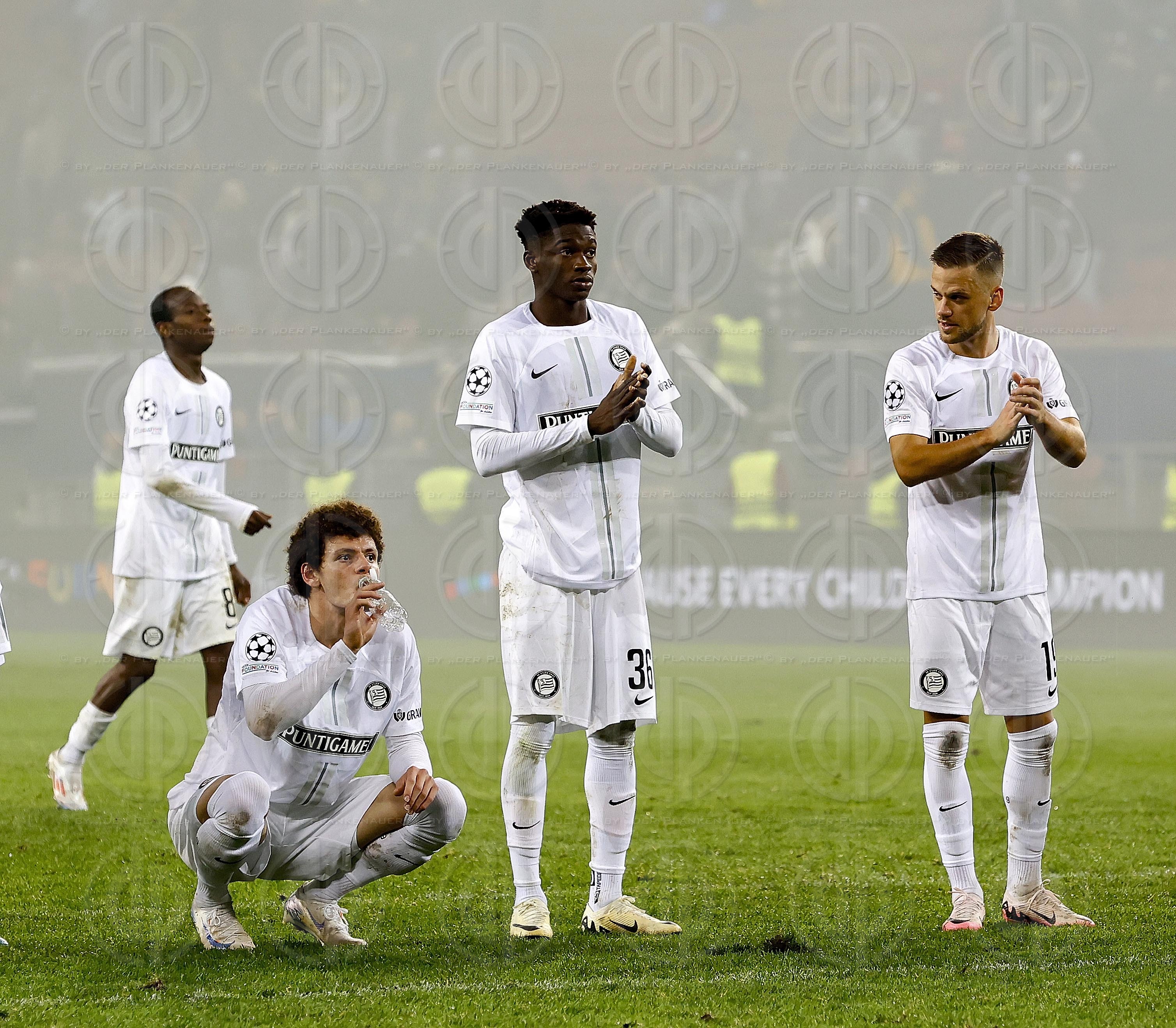 UEFA Champions League SK  Sturm vs. FC Brügge (0:1) in Klagenfu