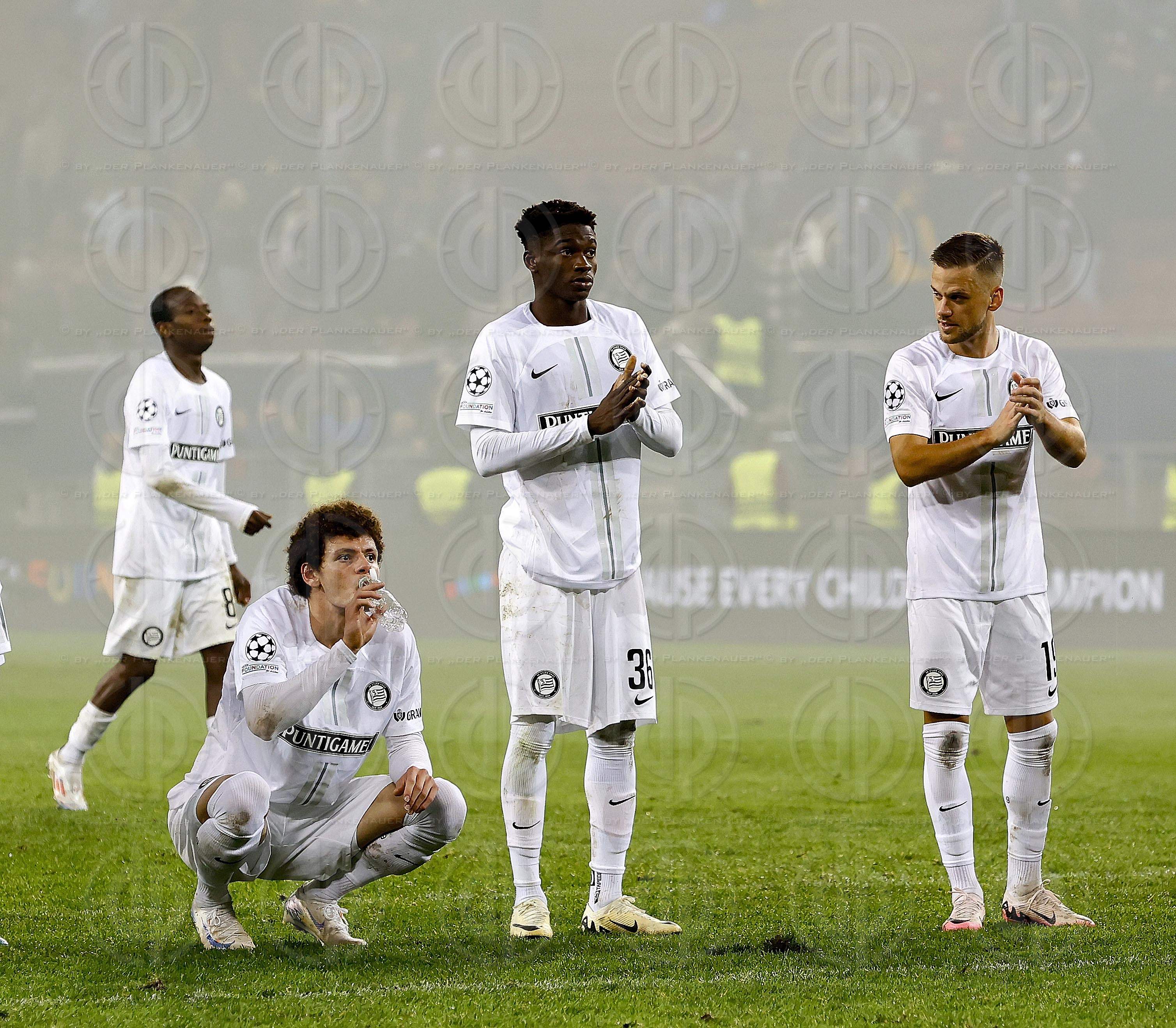 UEFA Champions League SK  Sturm vs. FC Brügge (0:1) in Klagenfu