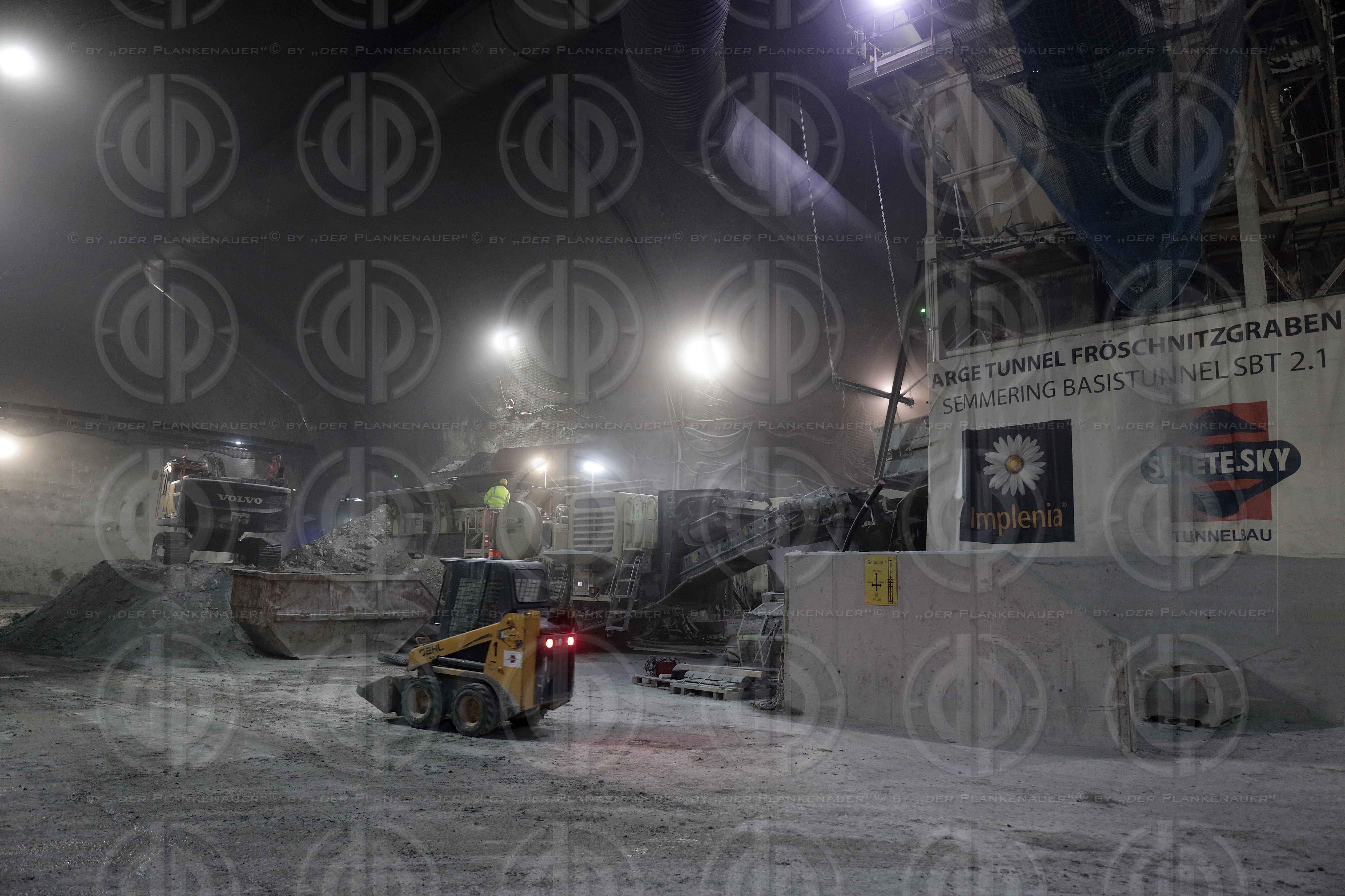 Semmering Basistunnel - Baustelle Fröschnitzgraben