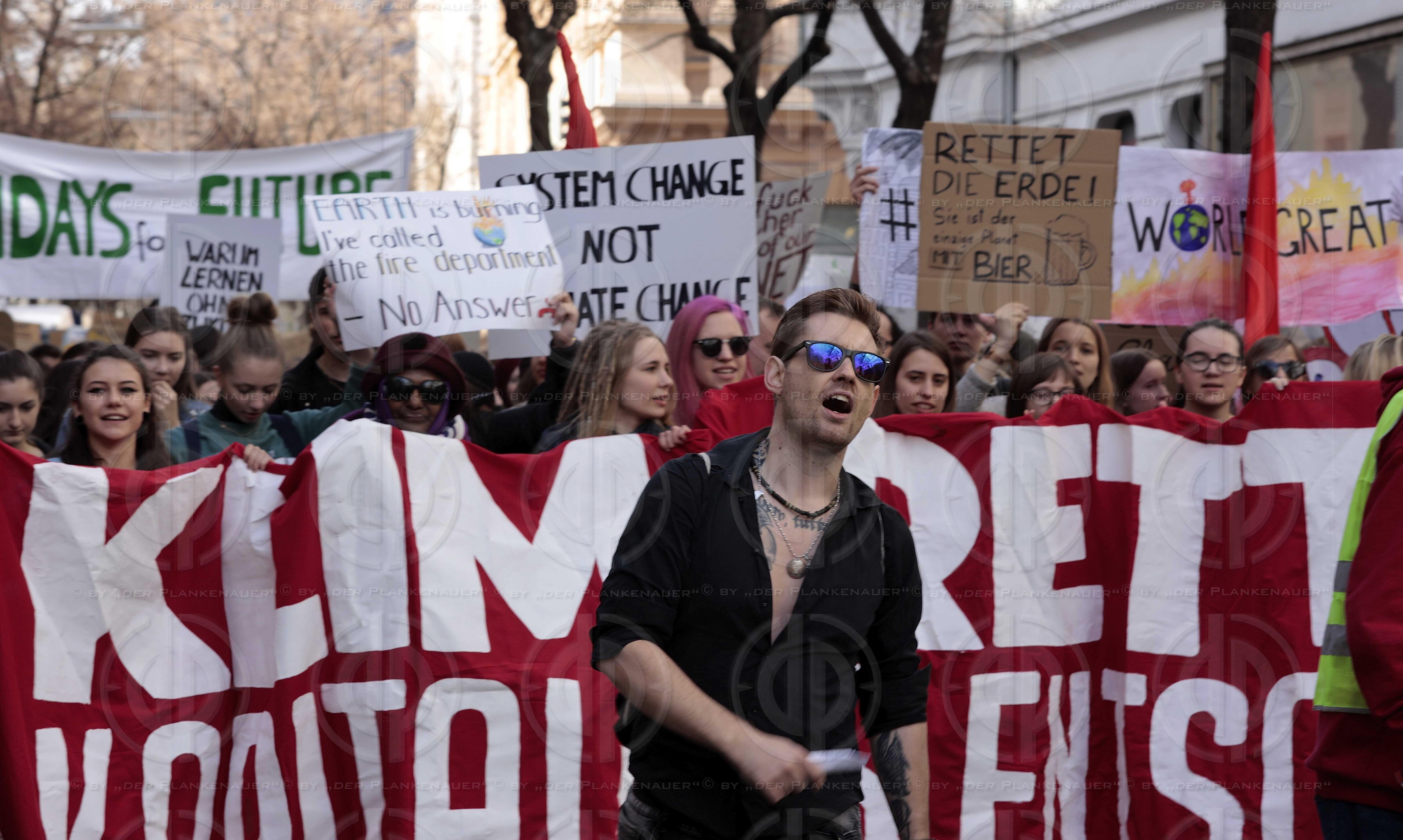 Protestdemo fürs Klima - Graz