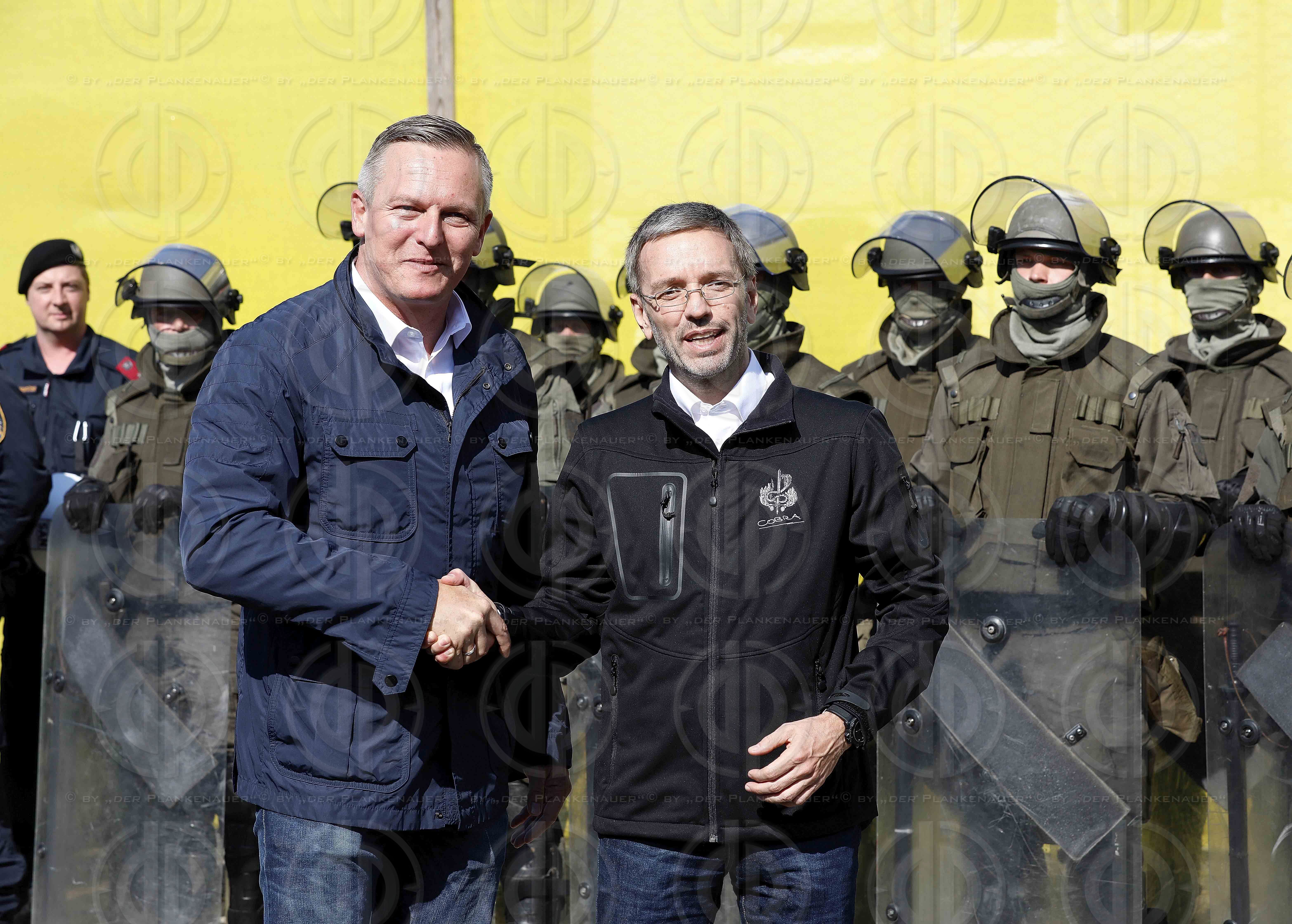 Grenzschutz-Uebung ProBorders in Spielfeld