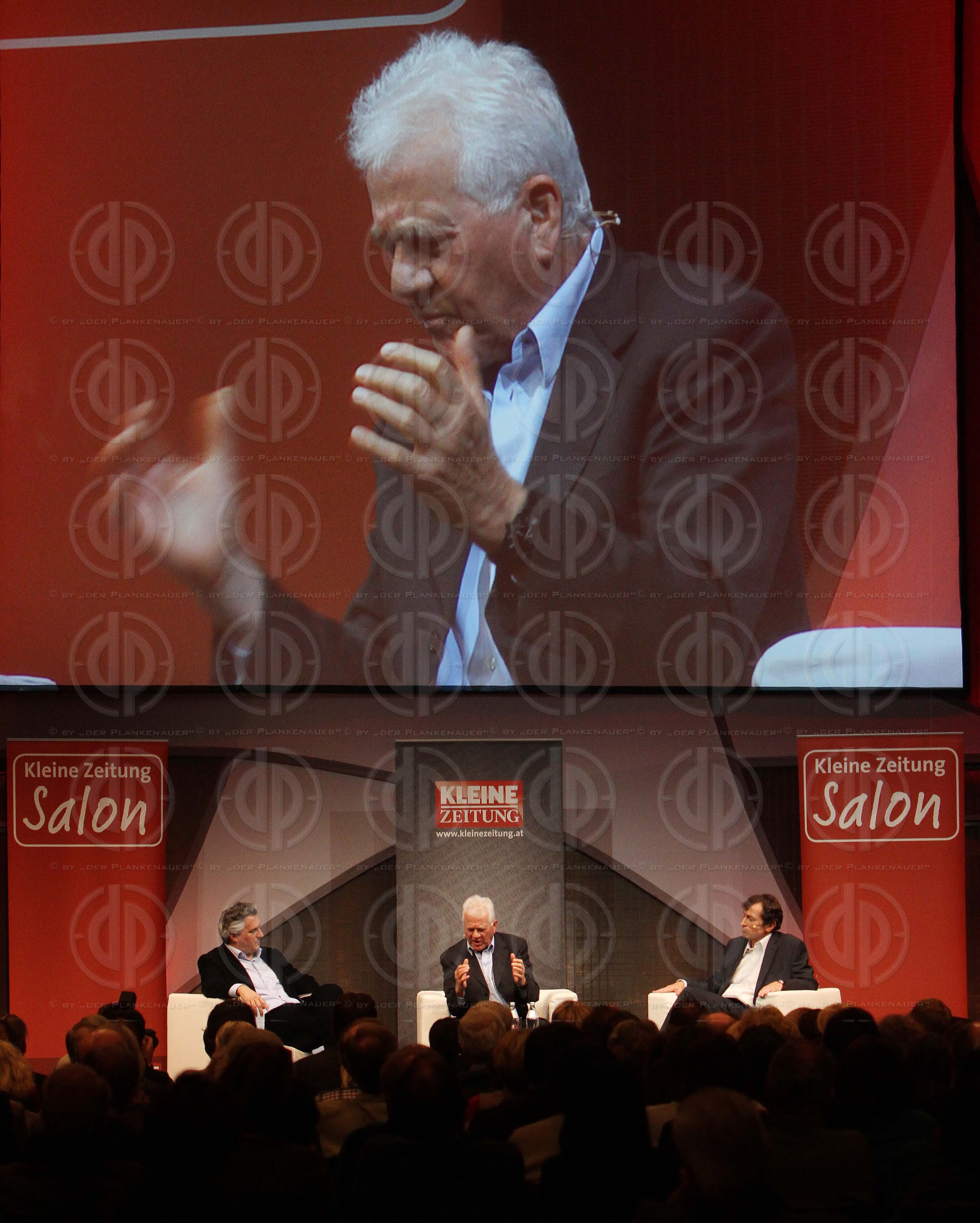 Frank Stronach im Gespräch