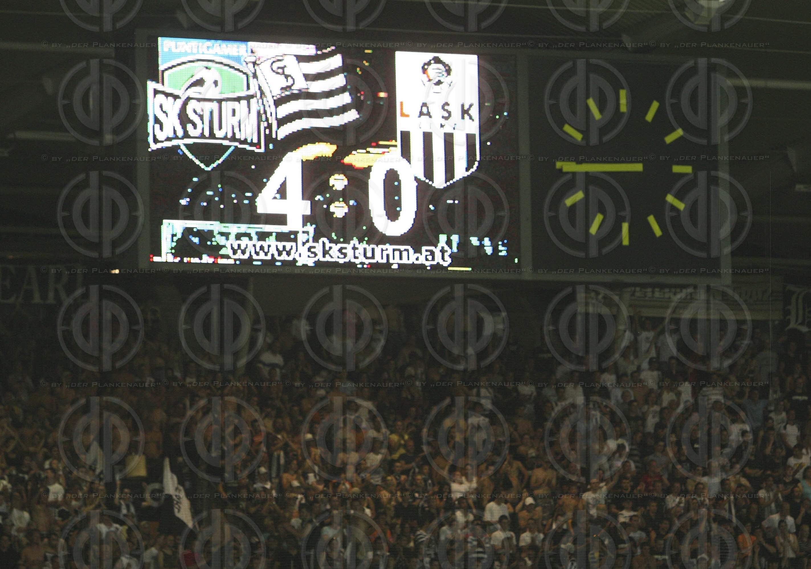 SK Sturm vs. LASK Linz (4:0)