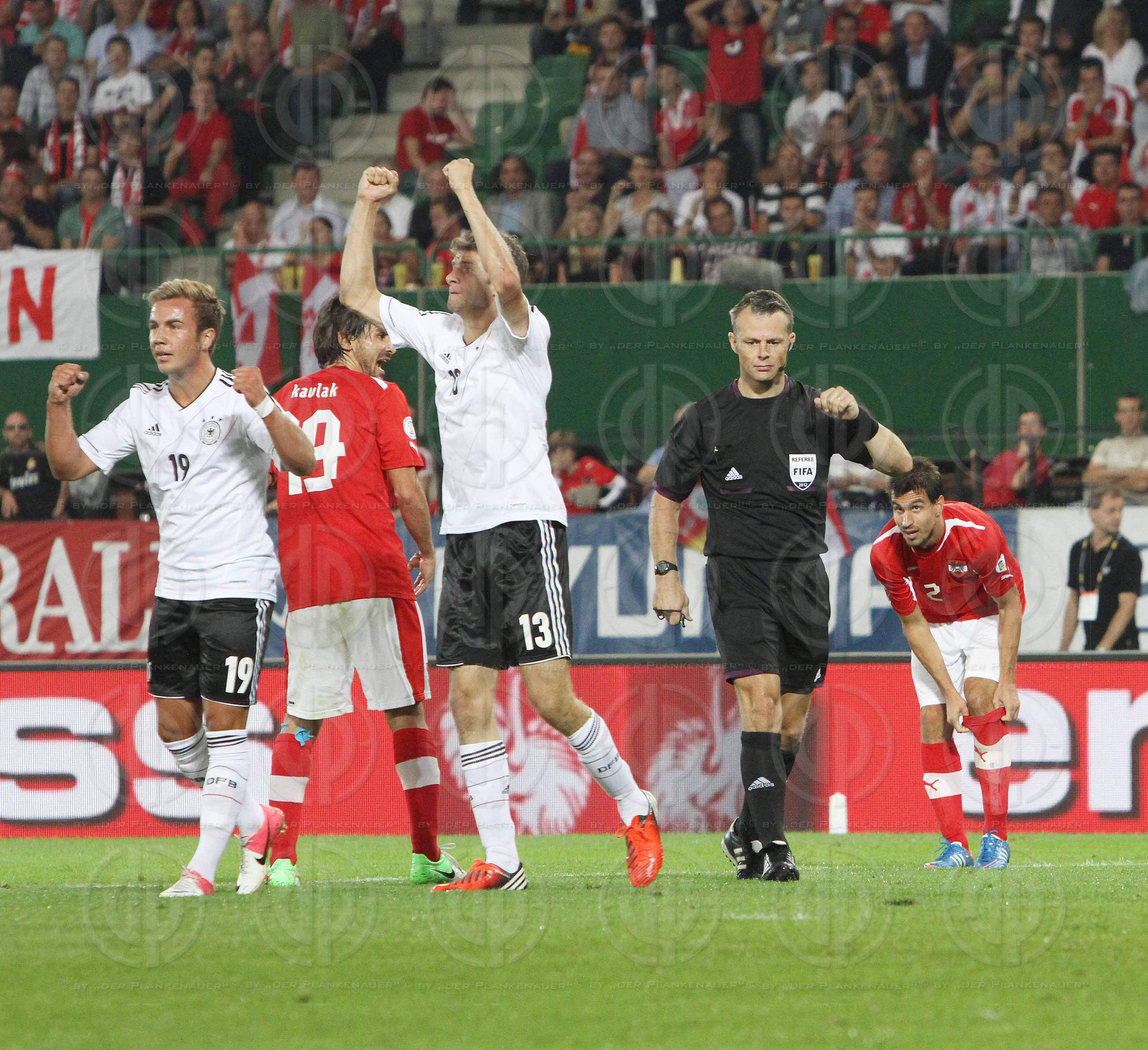 WM-Qualifikation Österreich vs. Deutschland (1:2)