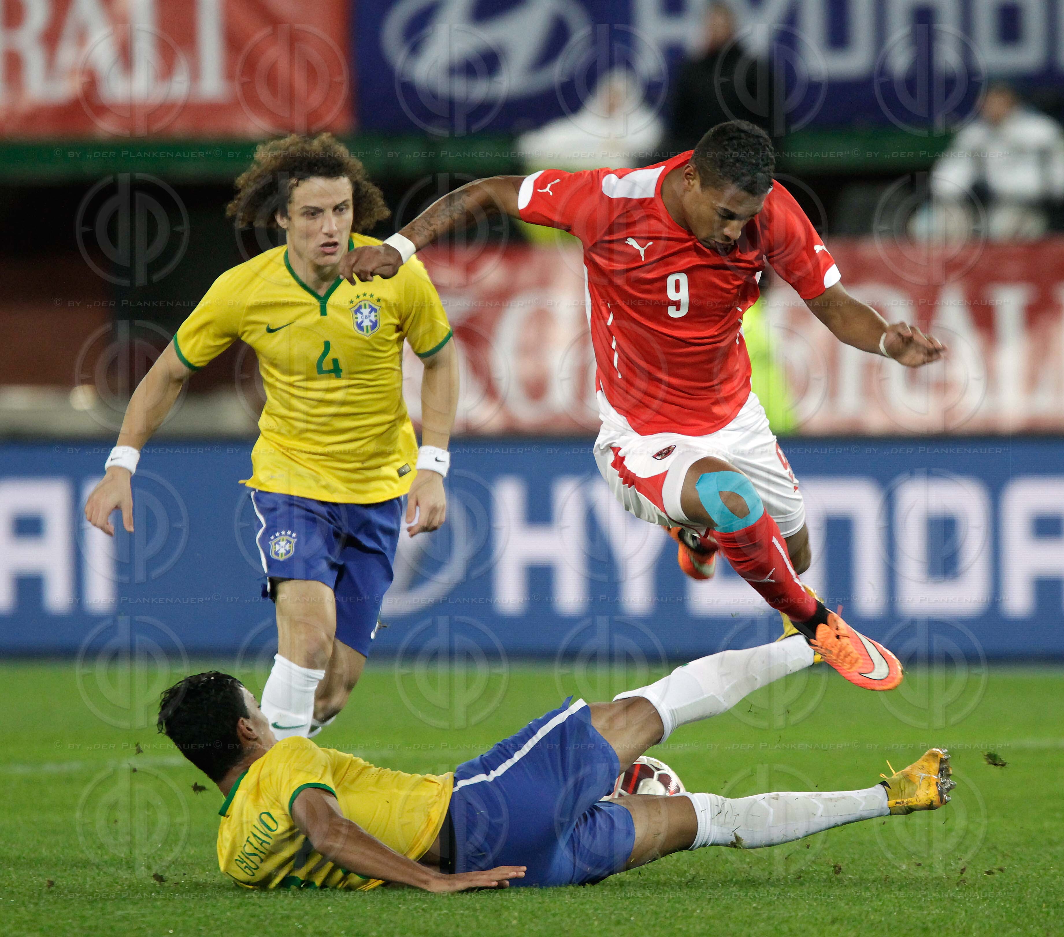 Freundschaftliches Laenderspiel Oesterreich vs. Brasilien (1:2)