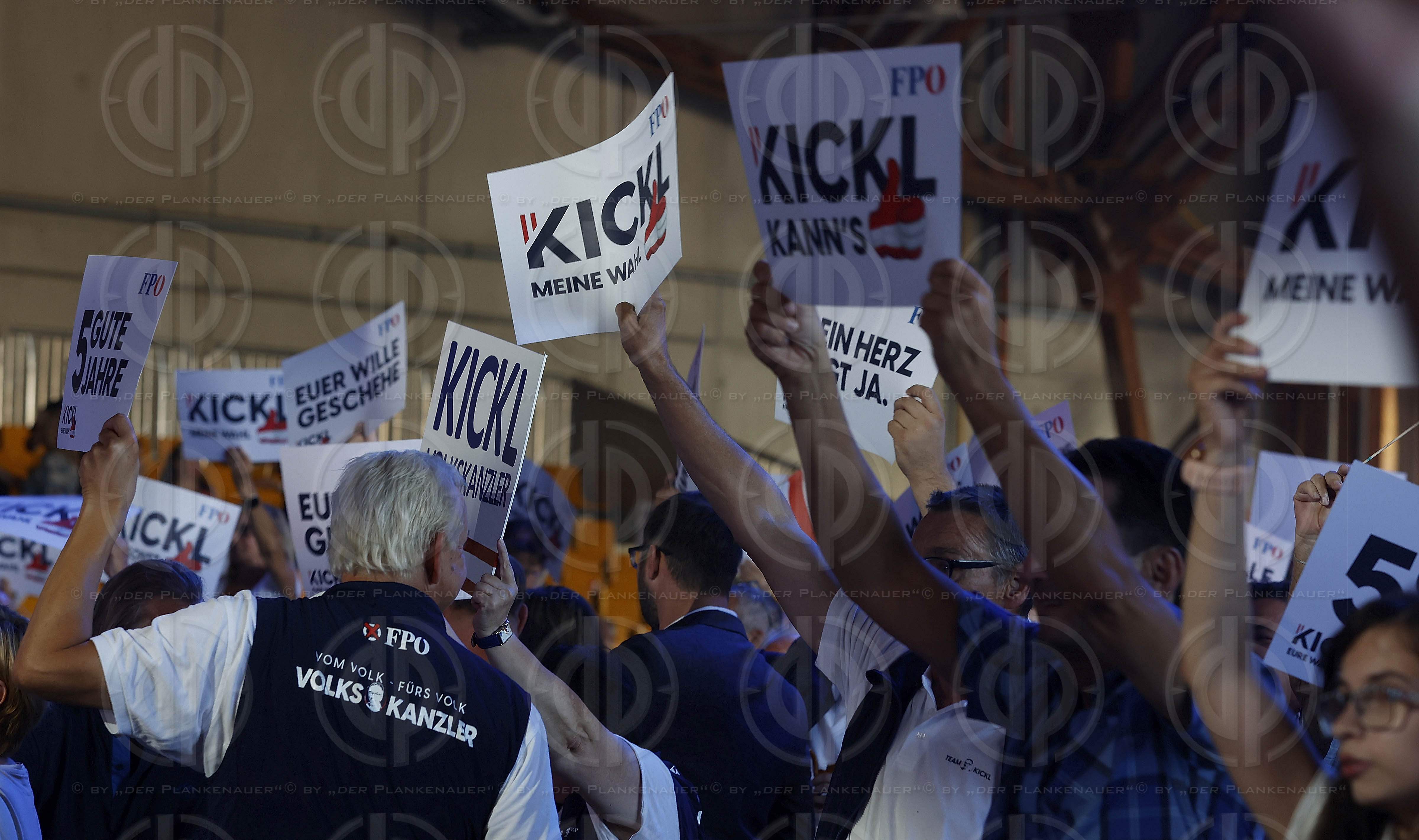 NR-Wahl24 - Wahlkampfauftakt der FPÖ am 07.09.2024