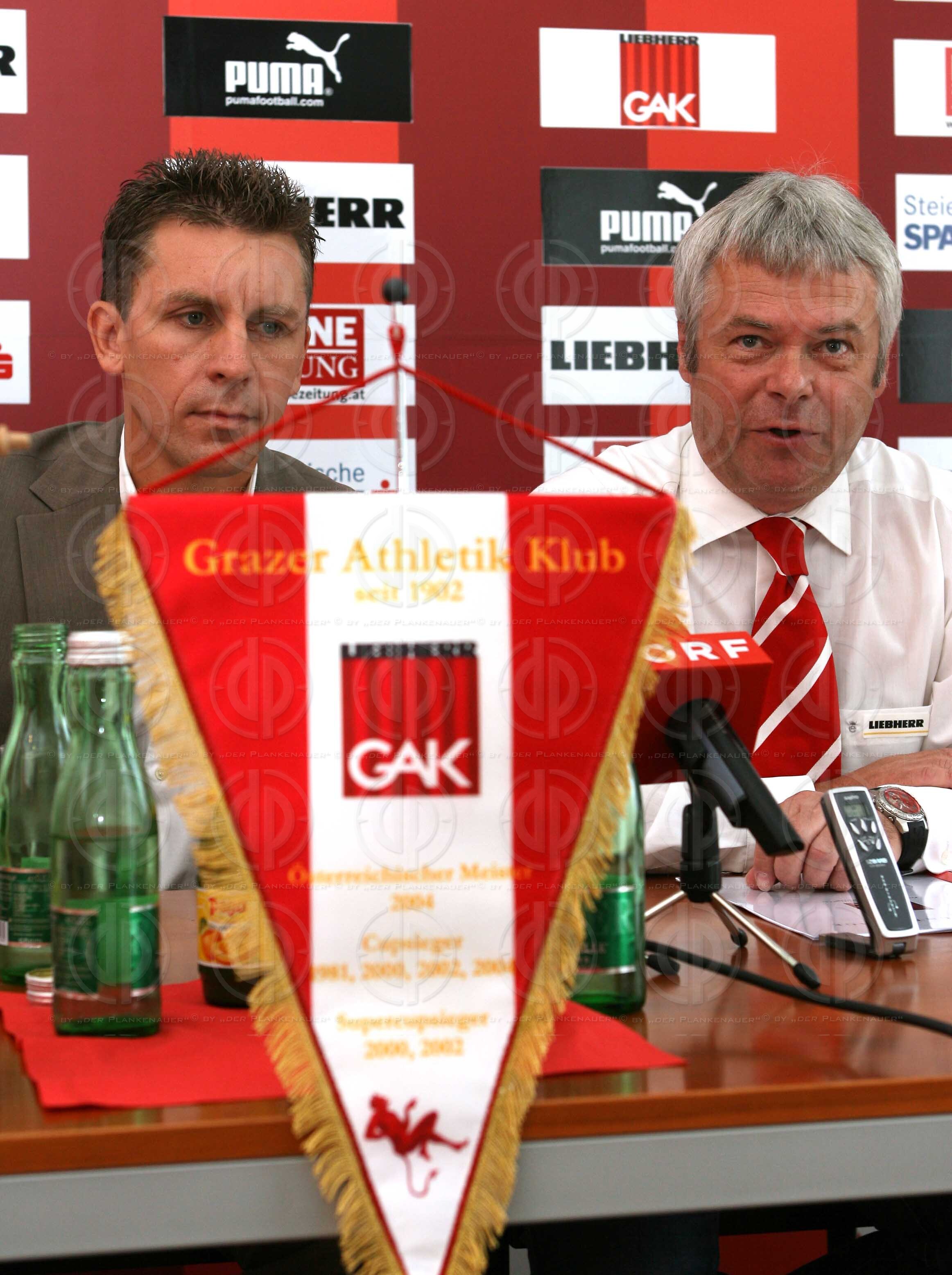 Dietmar PEGAM neuer GAK-Trainer