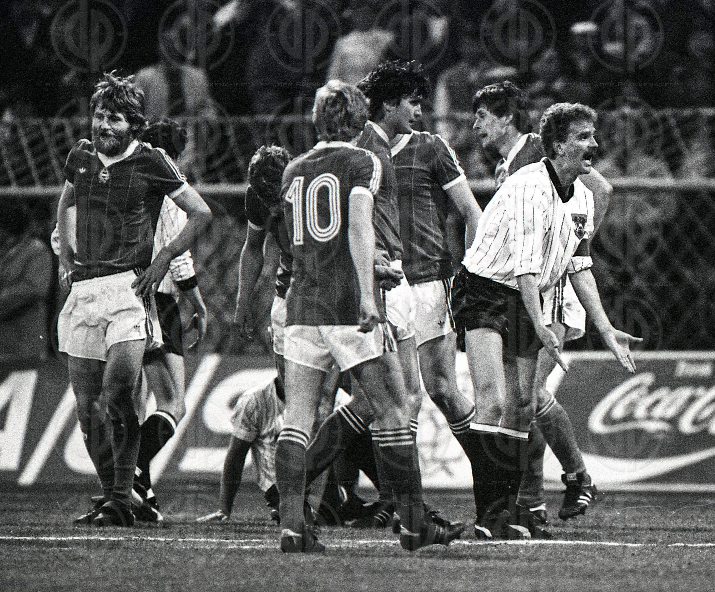 WM-Q. Österreich vs. Ungarn (0:3) am 17.04.1985