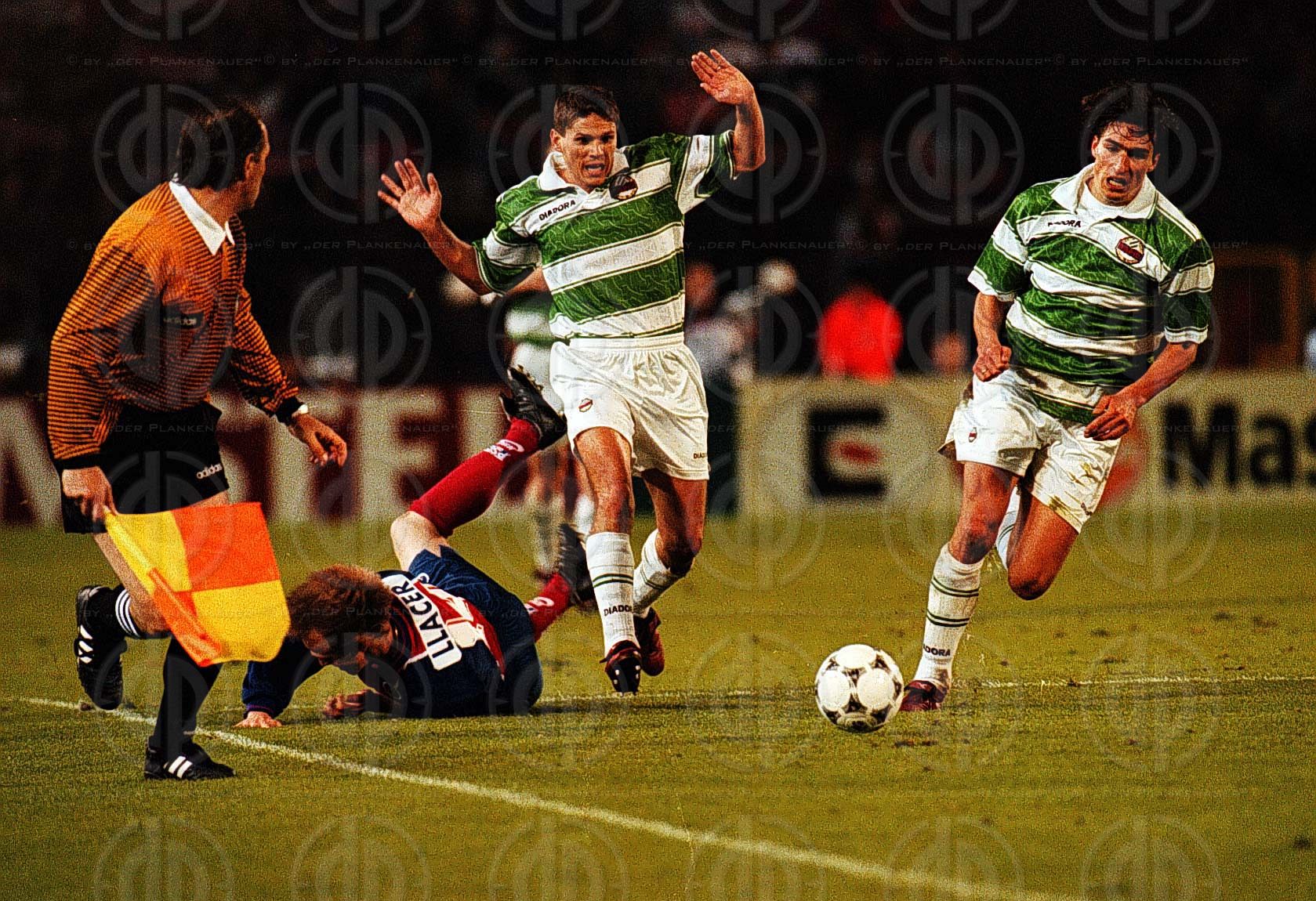 Europacup der Pokalsieger Rapid vs. PSG (0:1)