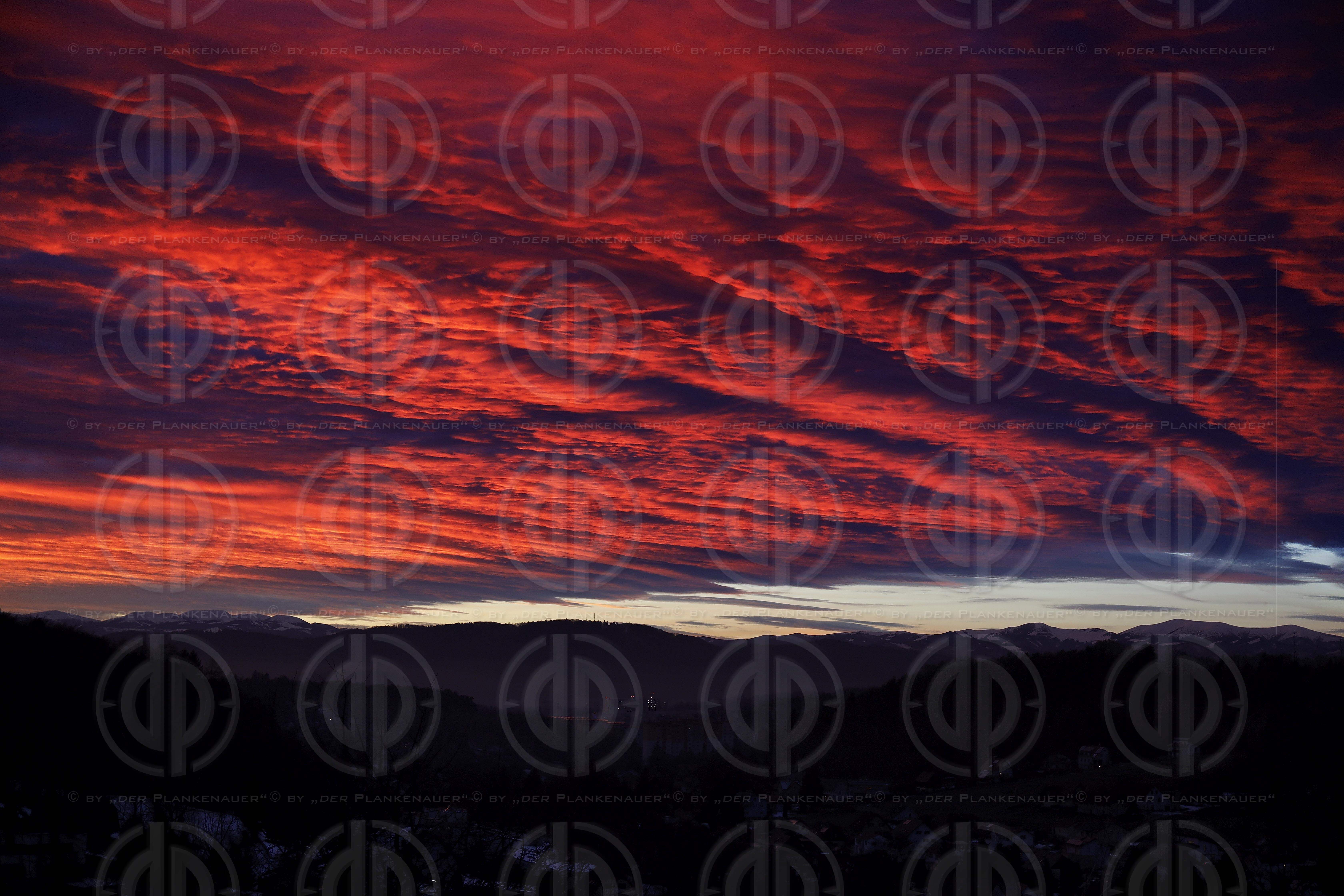 Naturereignis Abendrot