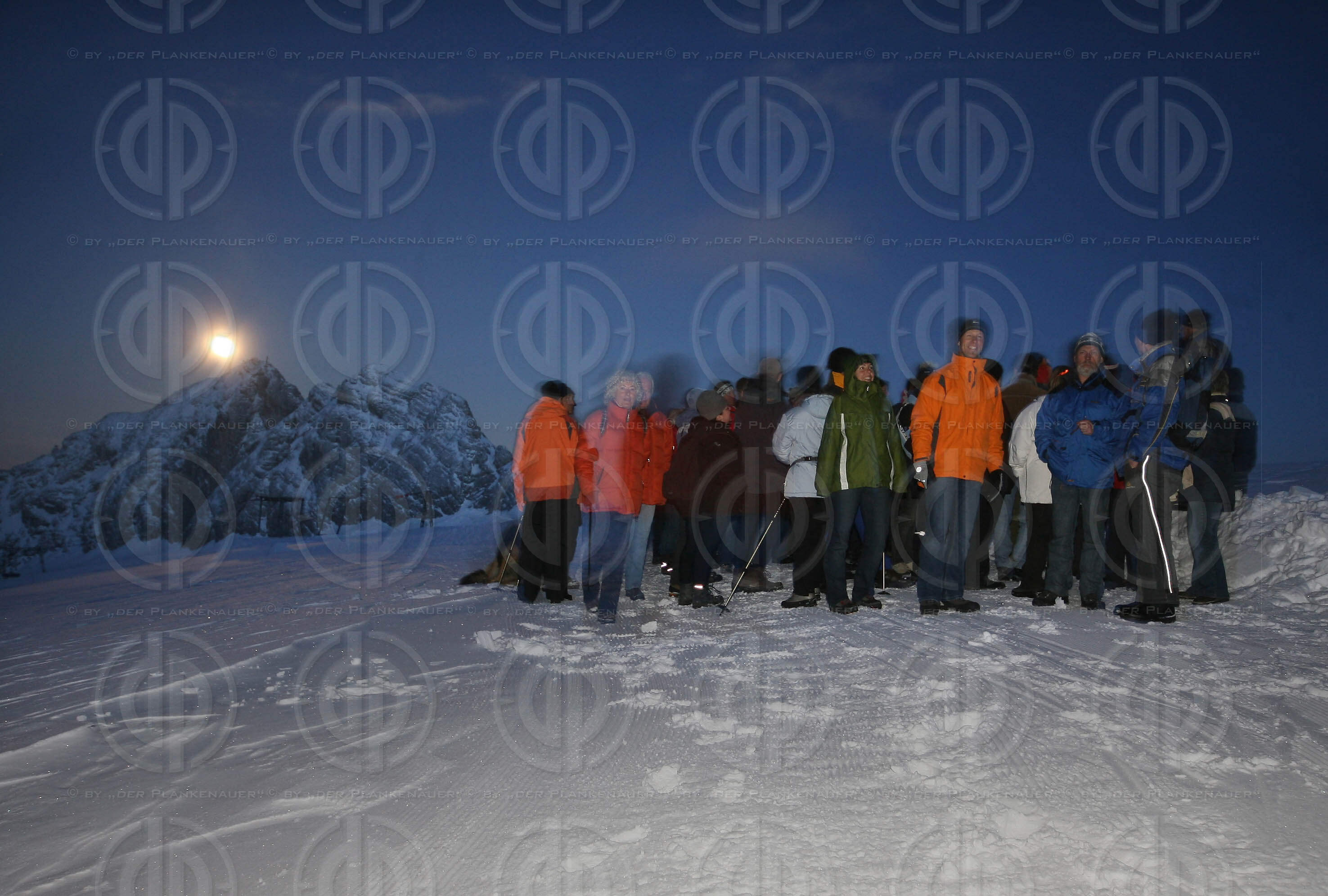 Mondscheinwandern am Dachsteingletscher
