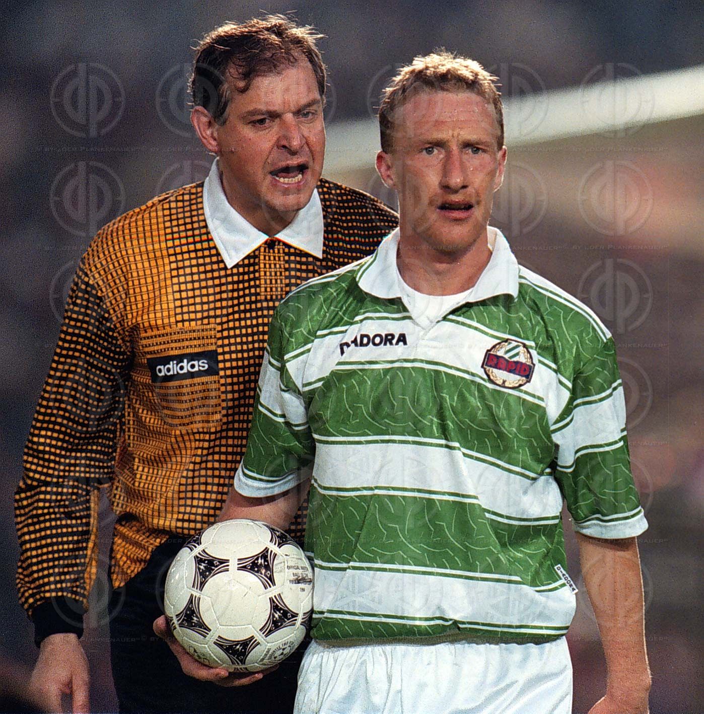 Europacup der Pokalsieger Rapid vs. PSG (0:1)