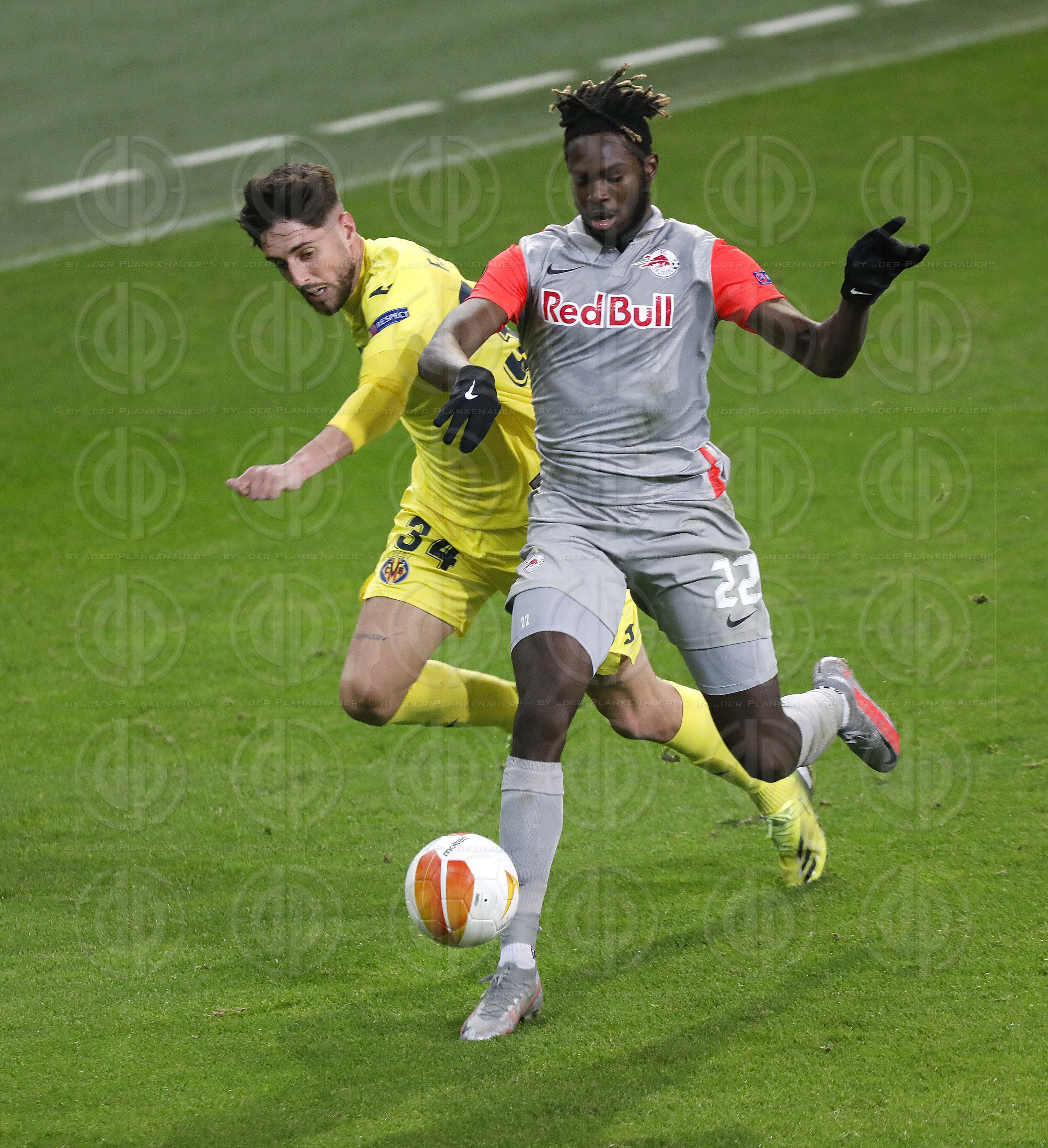 Europa League FC Salzburg vs. Villareal CF (0:2) am 18.02.2021