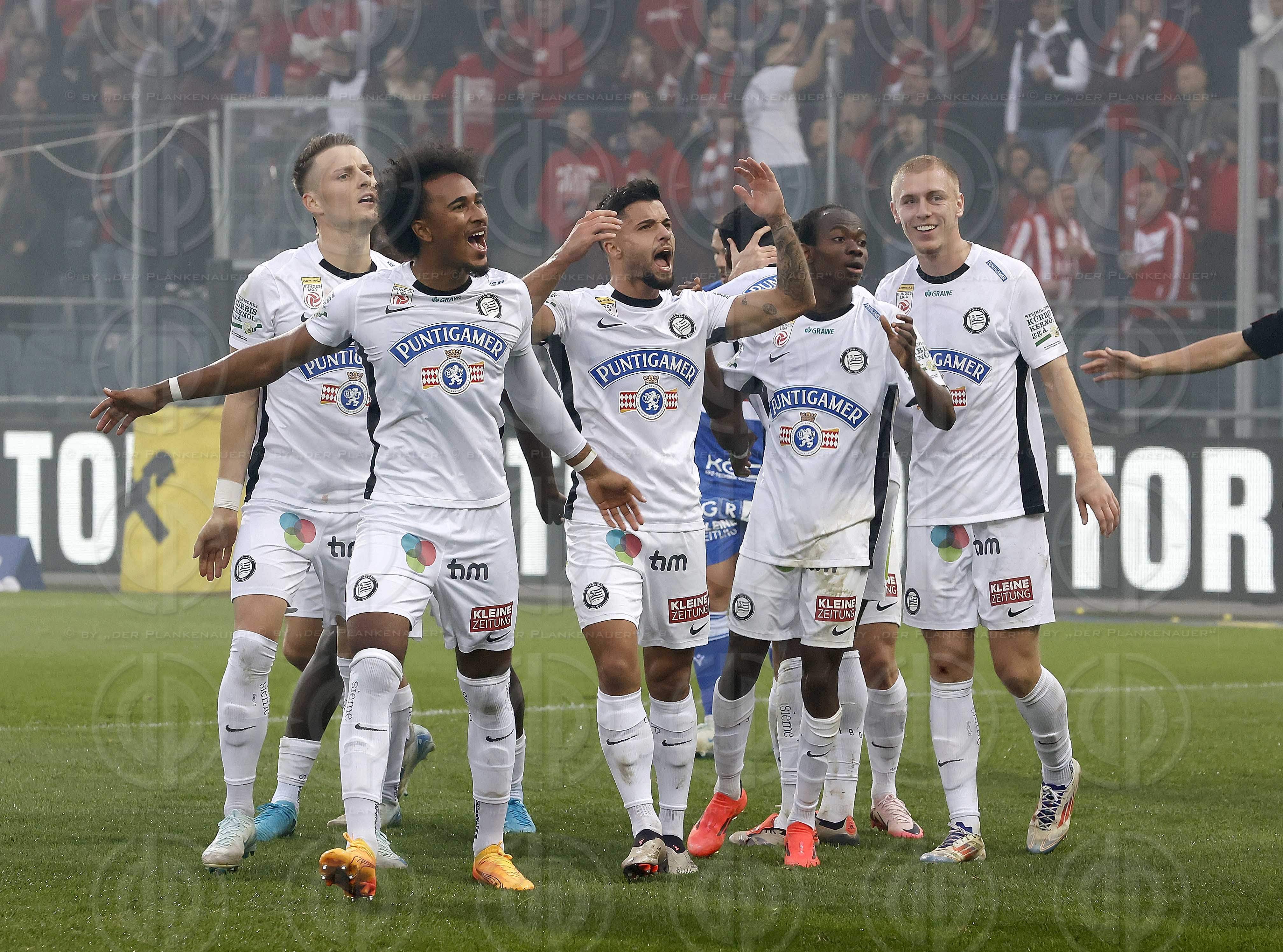 SK Sturm vs. GAK 1902 (5:2) am 19.10.2024