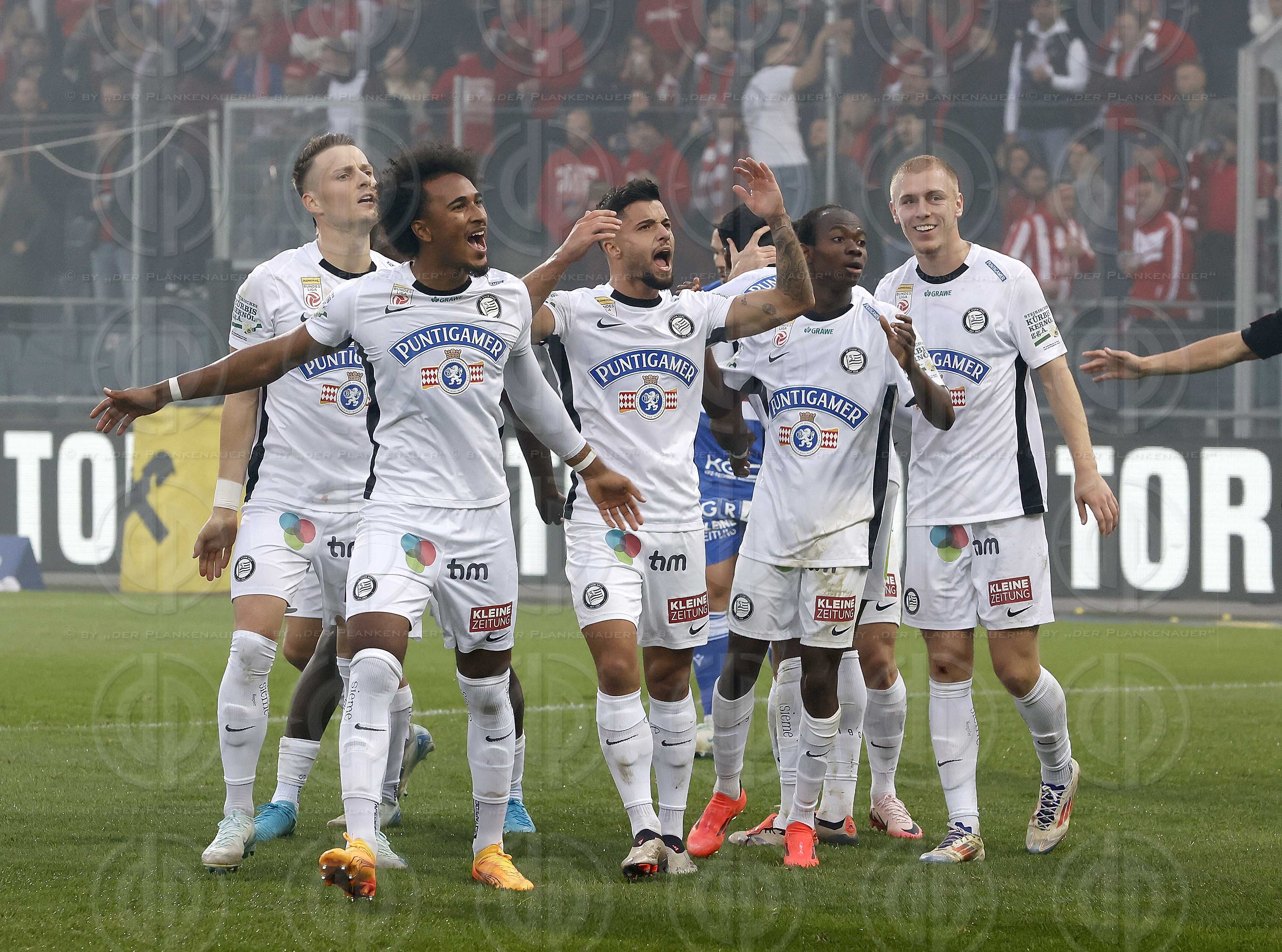 SK Sturm vs. GAK 1902 (5:2) am 19.10.2024