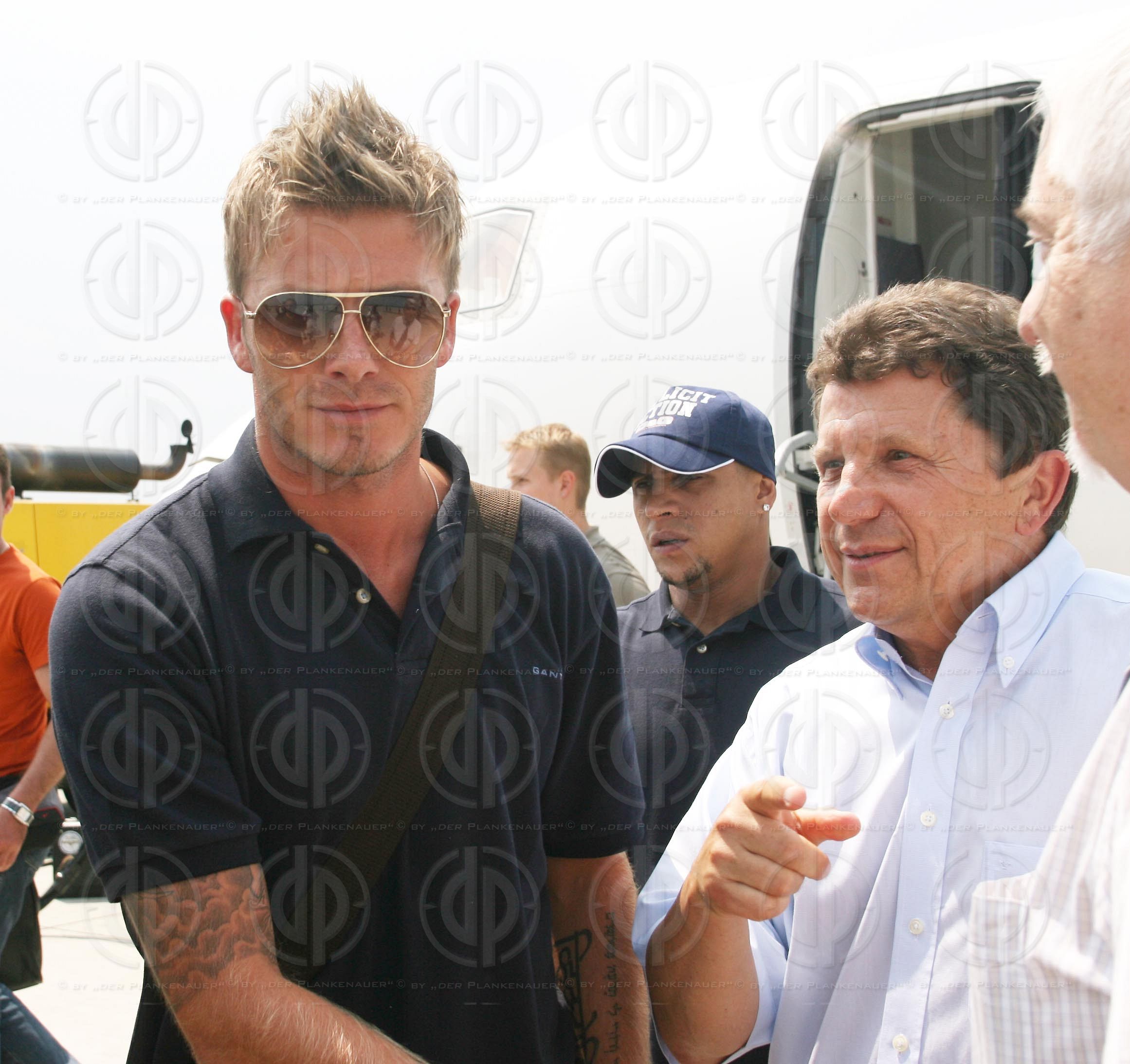 Ankunft Real Madrid Stars