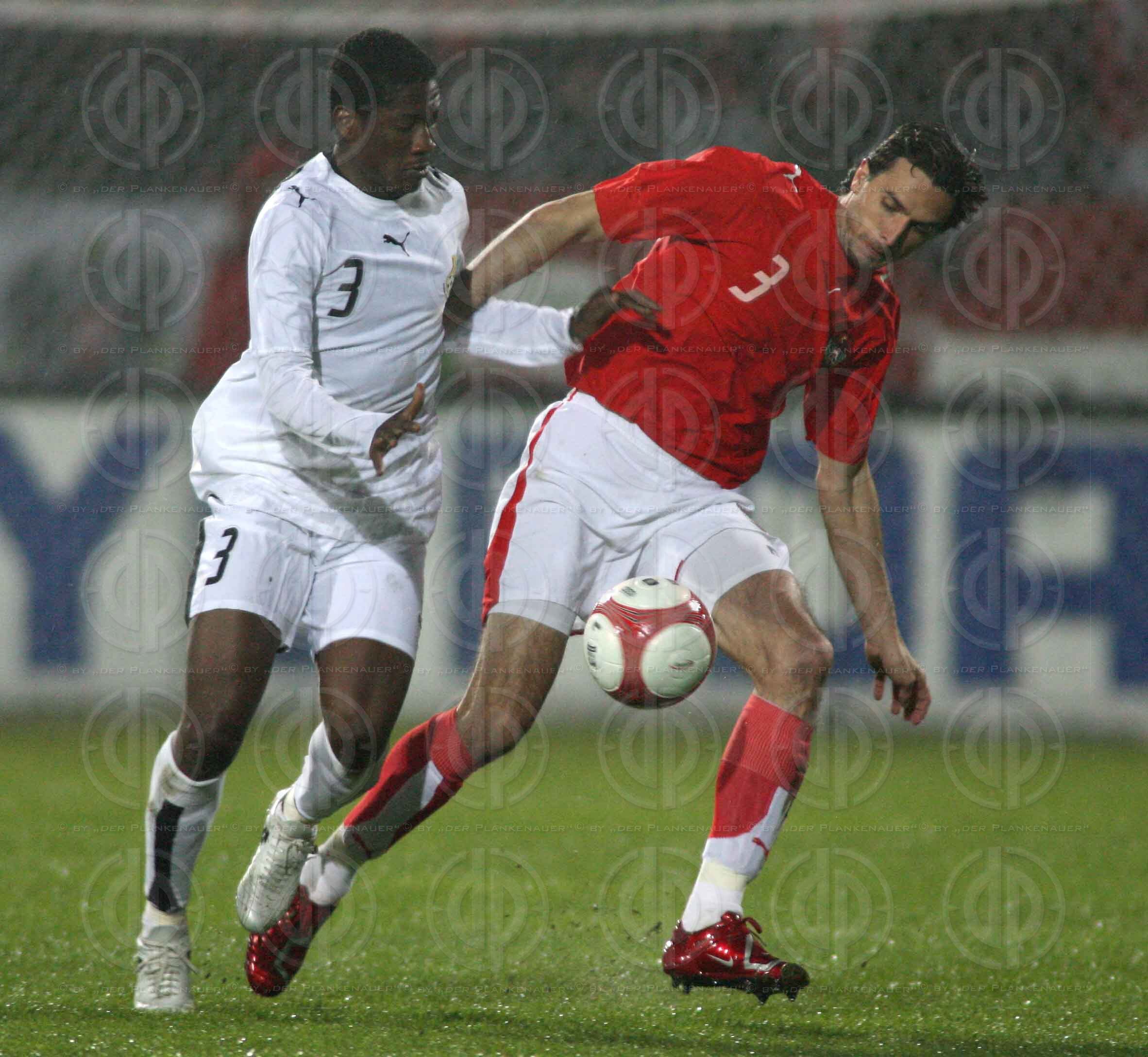 Fusball Länderspiel Österreich vs. Ghana (1:1)