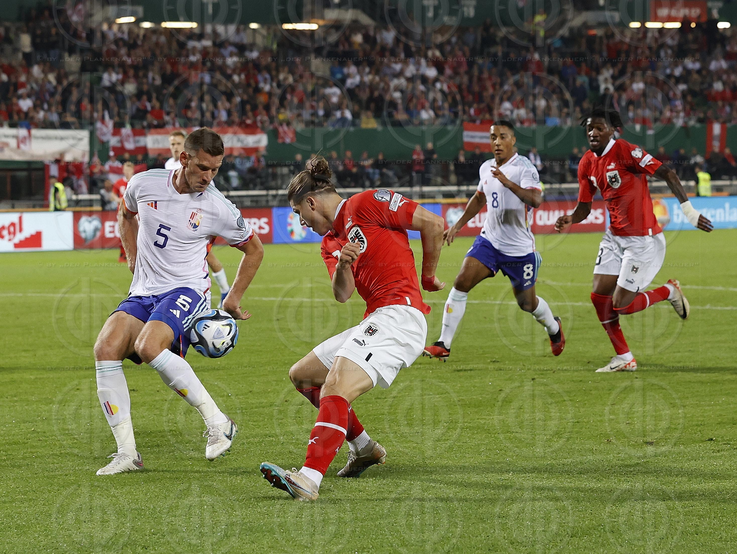 EQ Österreich vs. Belgien (2:3) am 13.10.2023