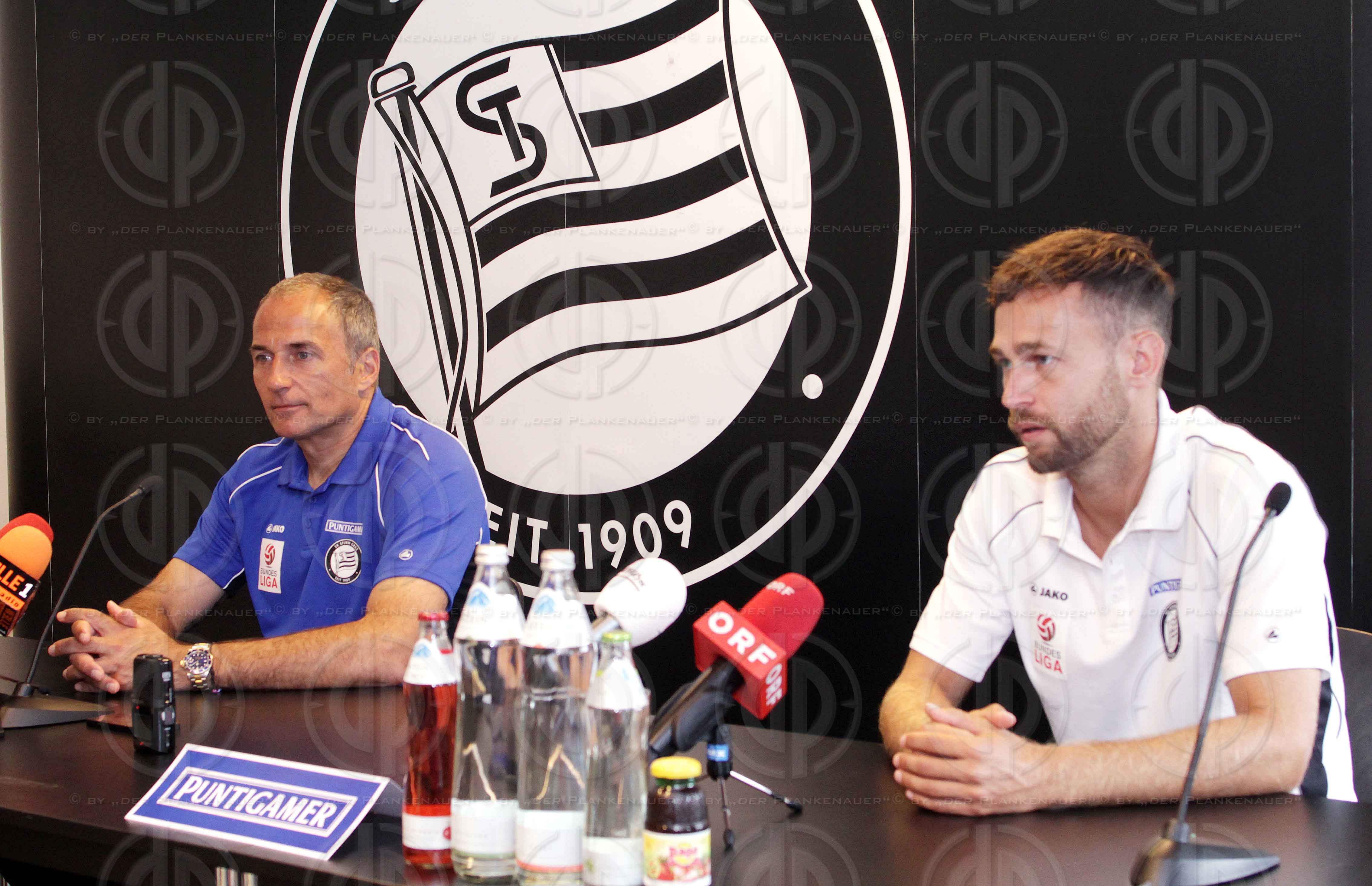 SK Sturm Pressekonferenz