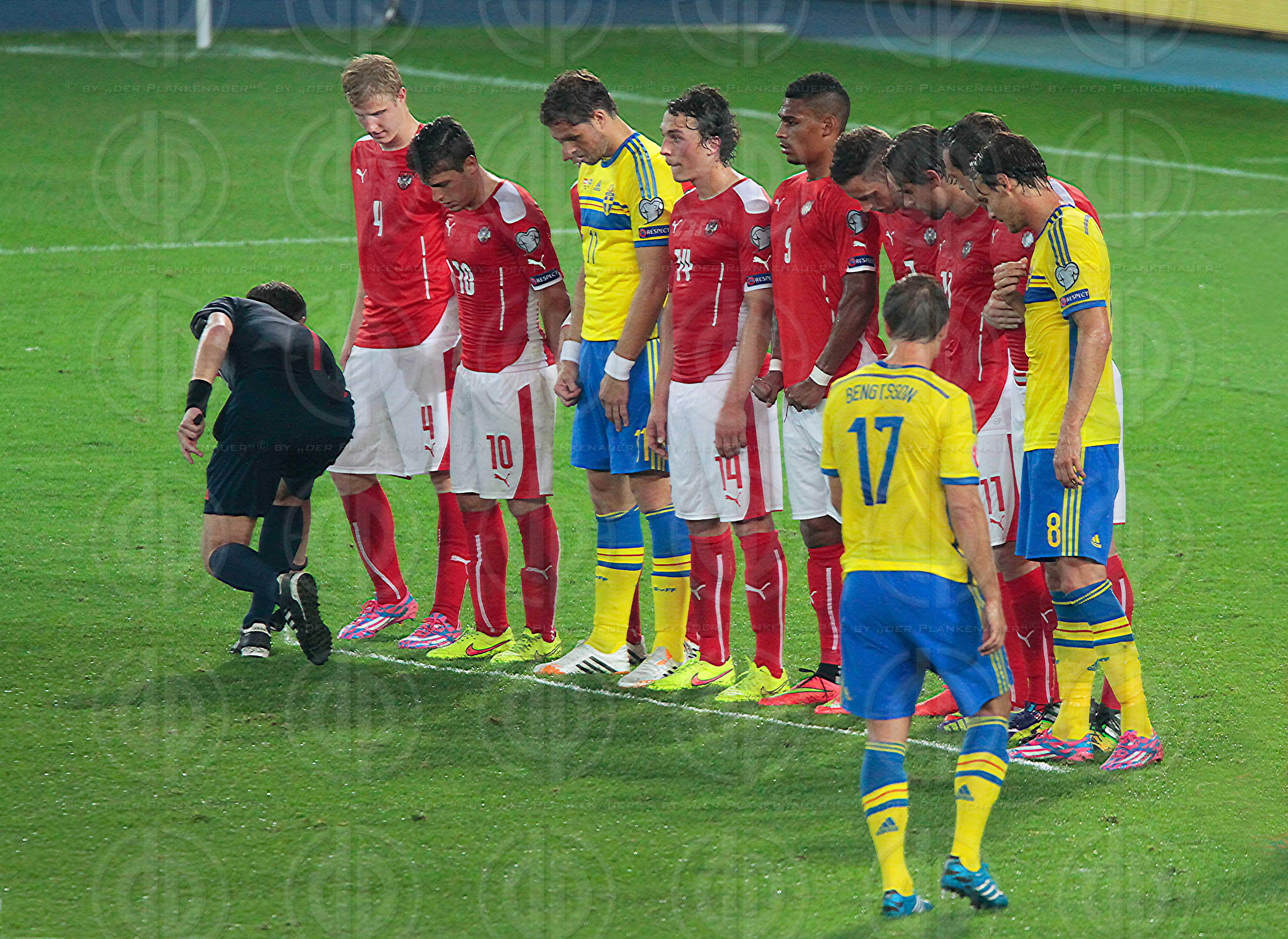 EM 2016-Qualifikationsrunde Oesterreich vs. Schweden (1:1)