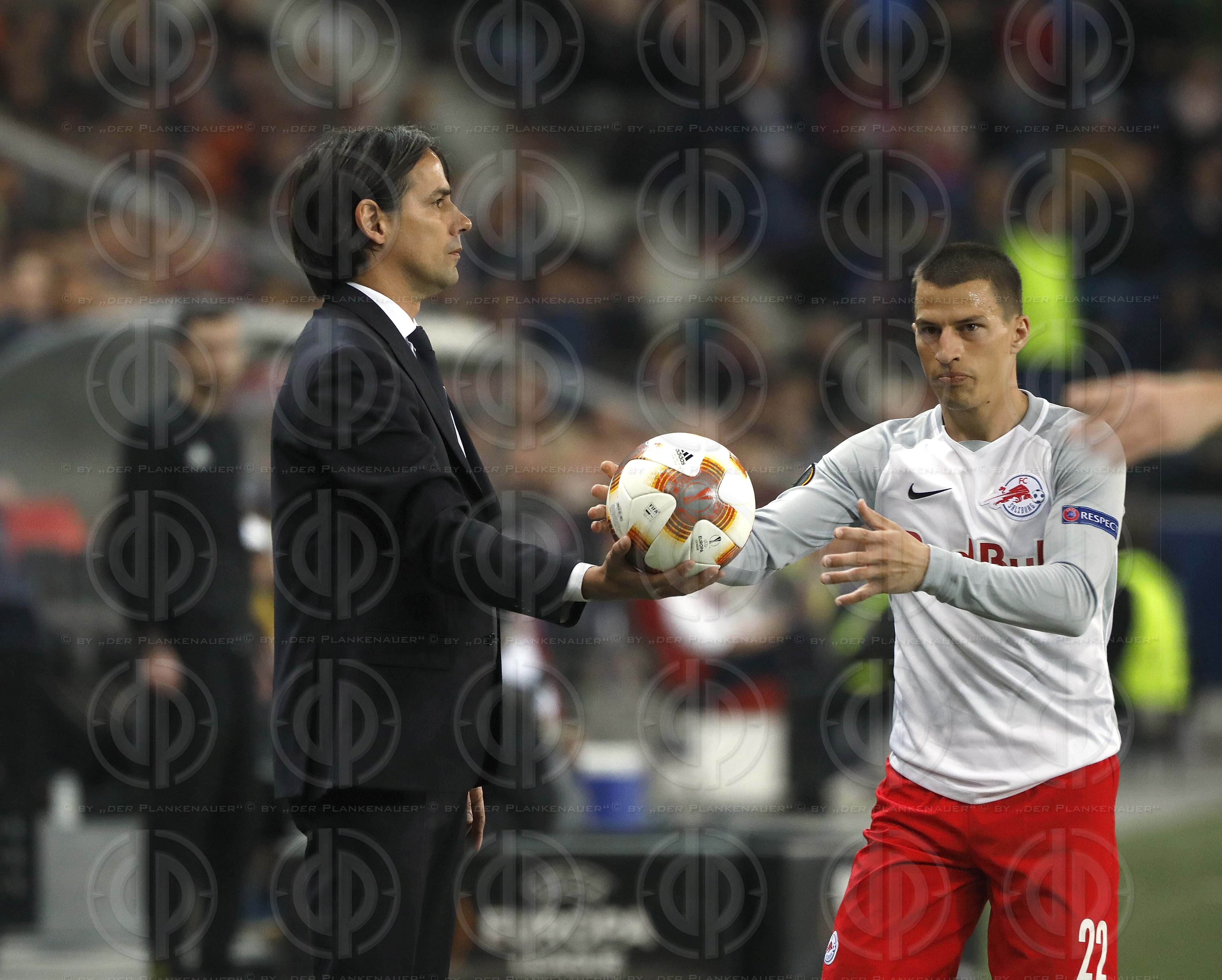 EL FC Salzburg vs. Lazio Rom (4:1)