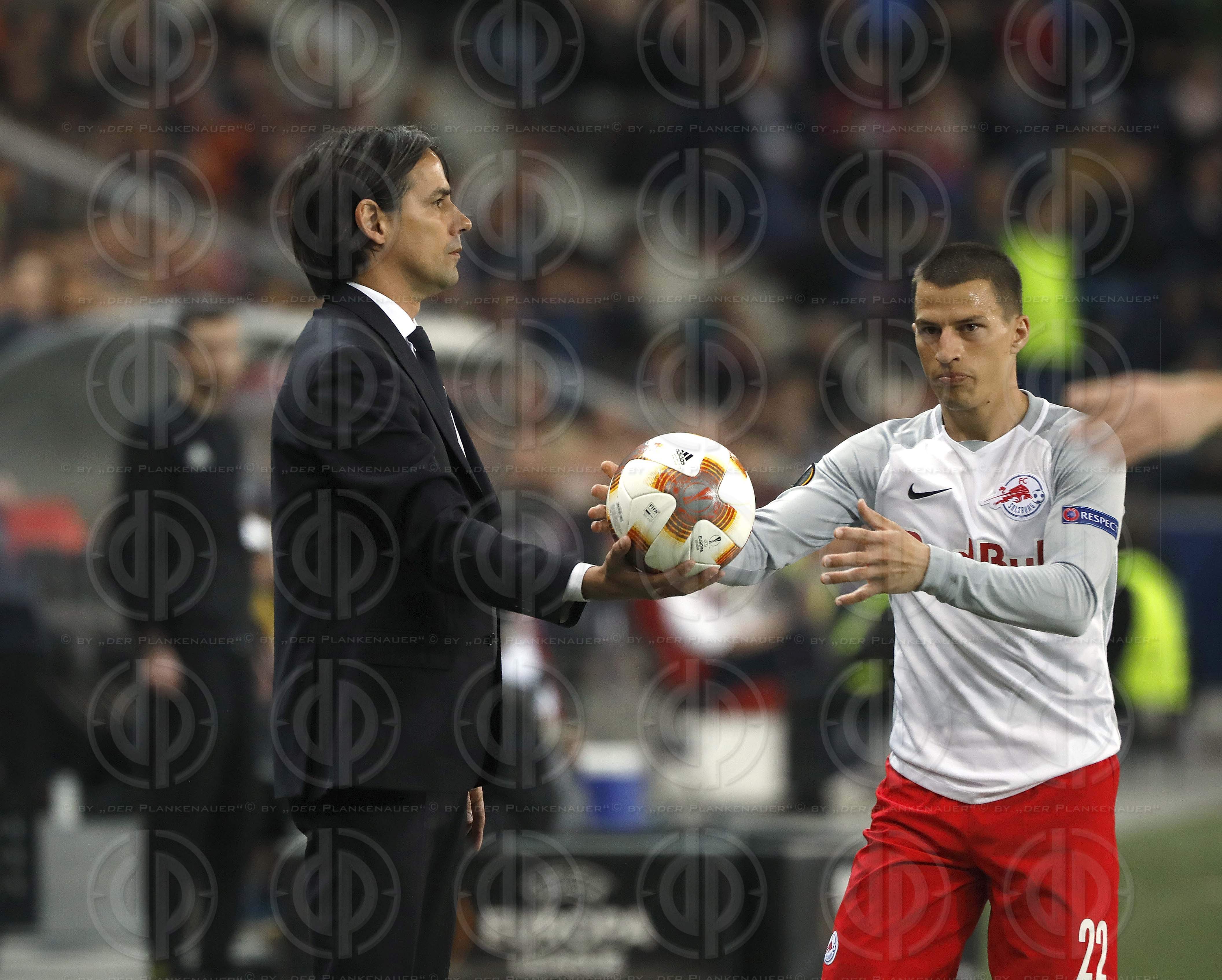 EL FC Salzburg vs. Lazio Rom (4:1)