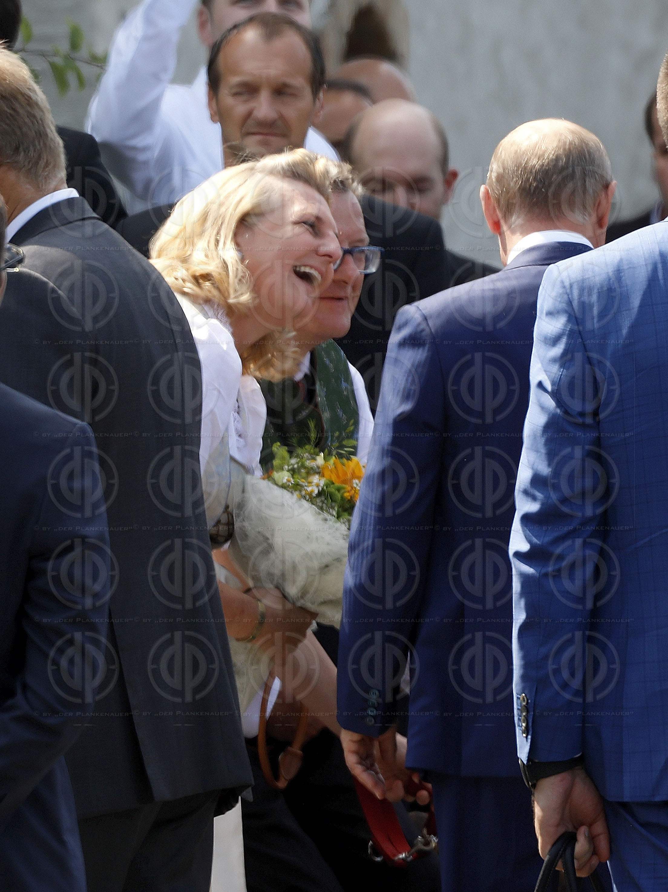 Ministerhochzeit mit Praes. PUTIN