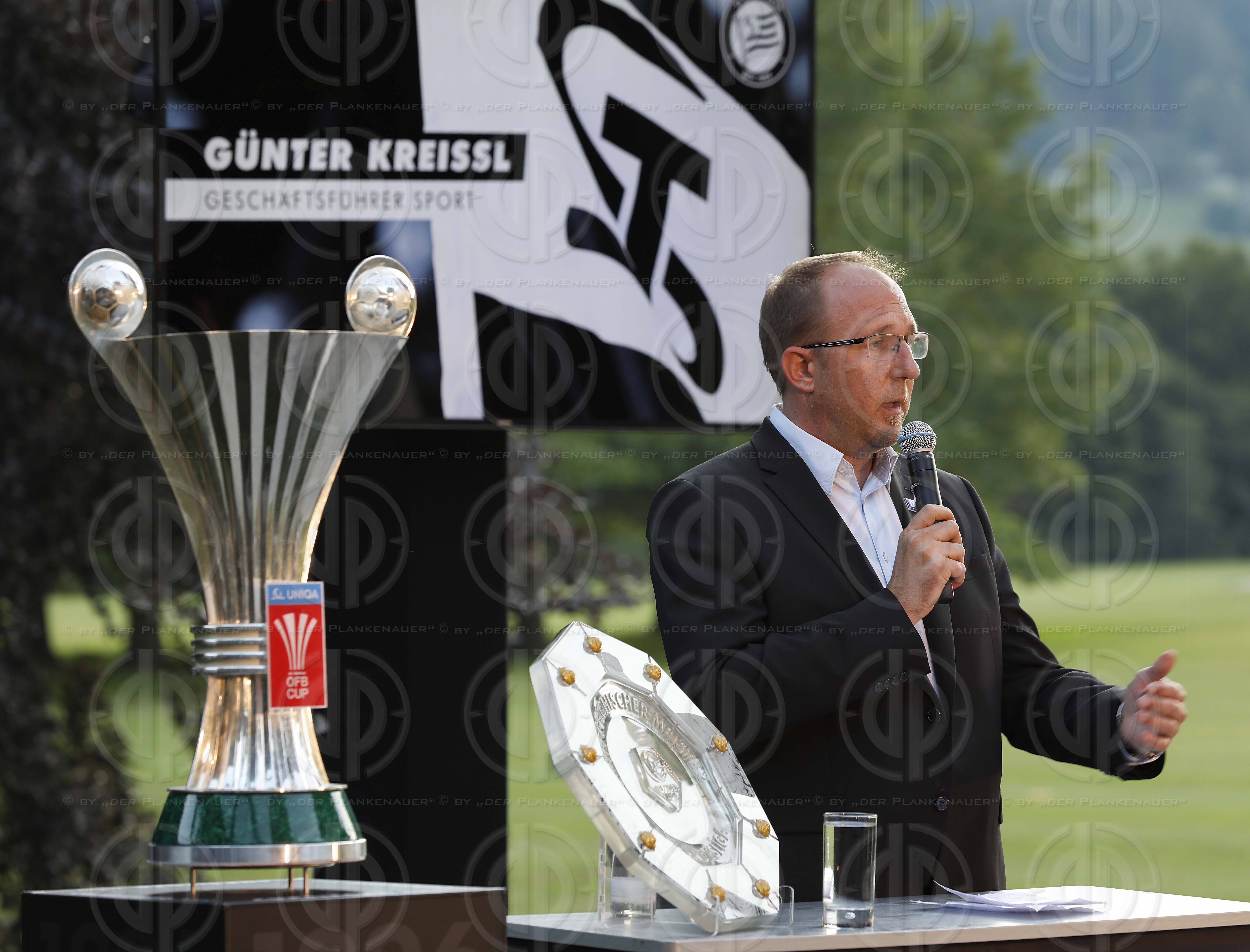 SK Sturm Sponsorenempfang und Mannschaftspraesentation