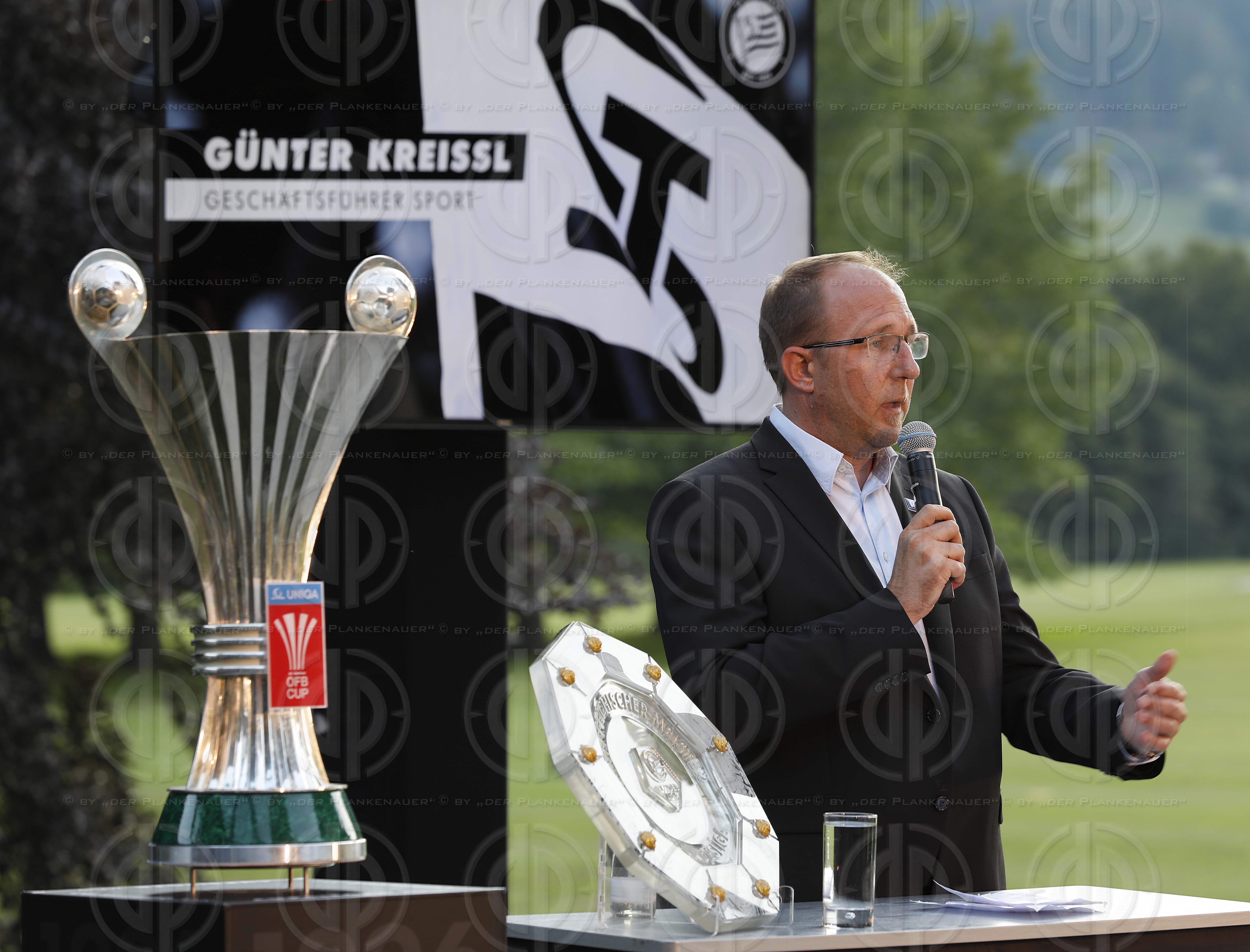 SK Sturm Sponsorenempfang und Mannschaftspraesentation