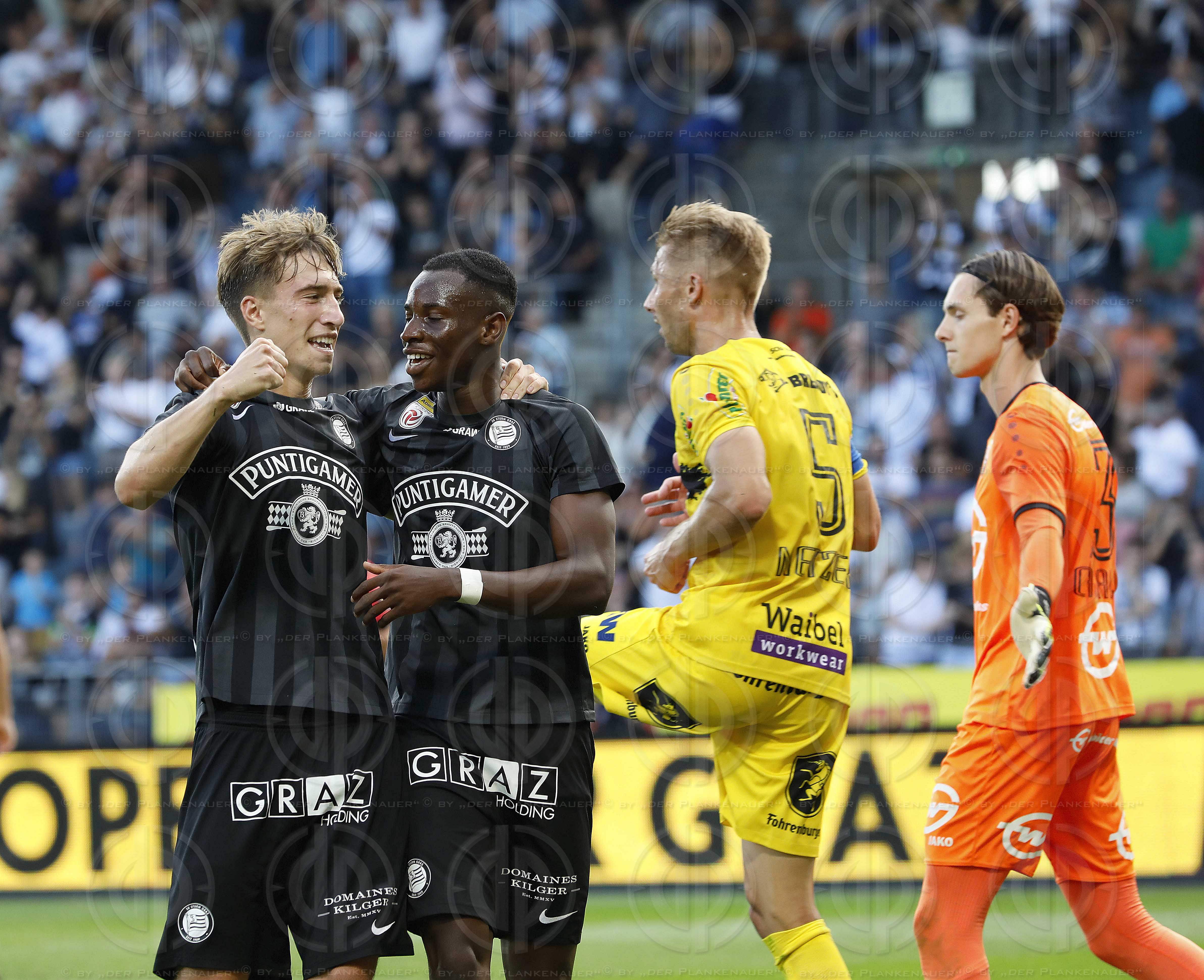 SK Sturm vs. SCR Altach (3:1) am 07.08.2021