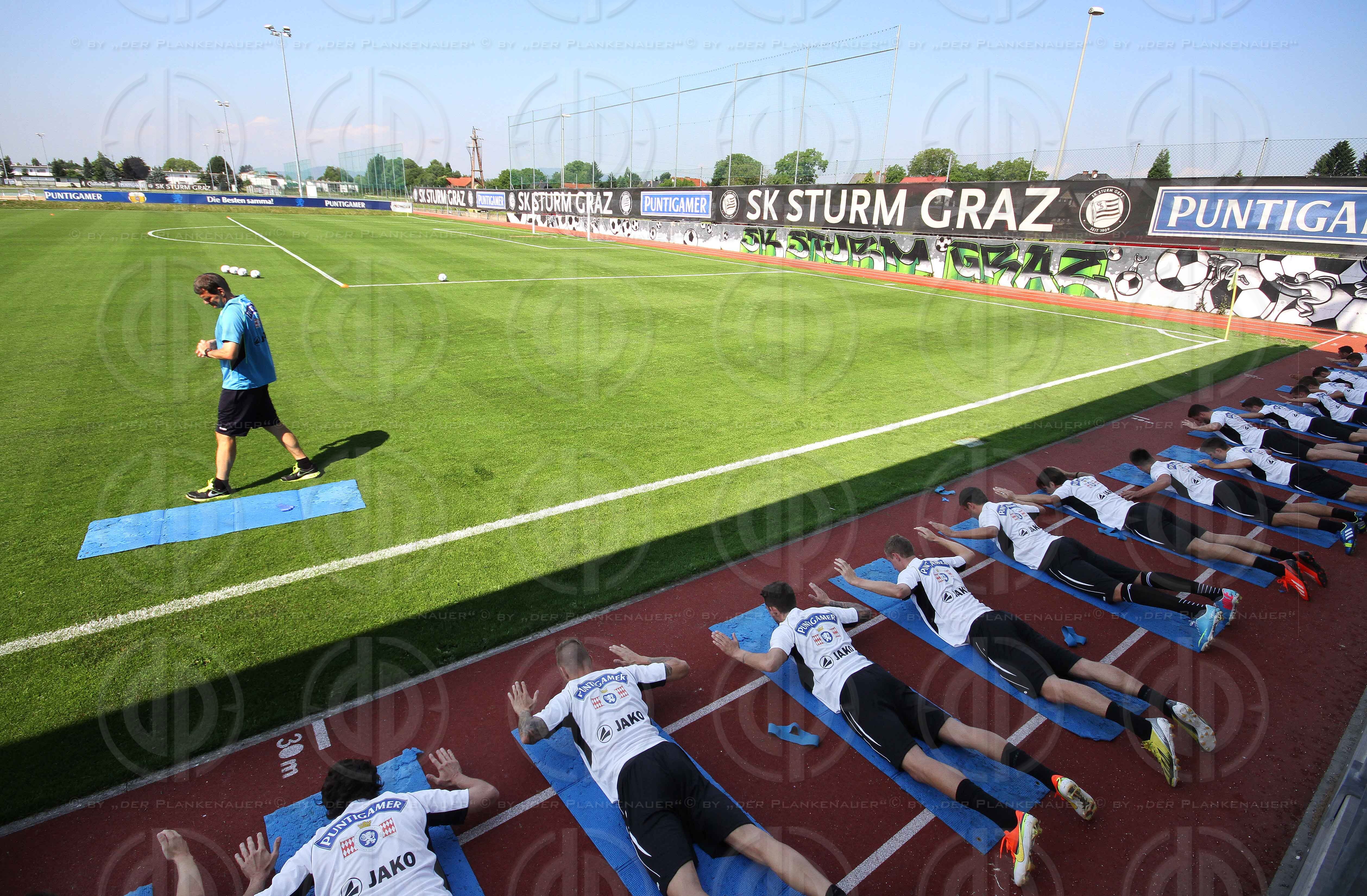 SK Sturm Trainingsbeginn