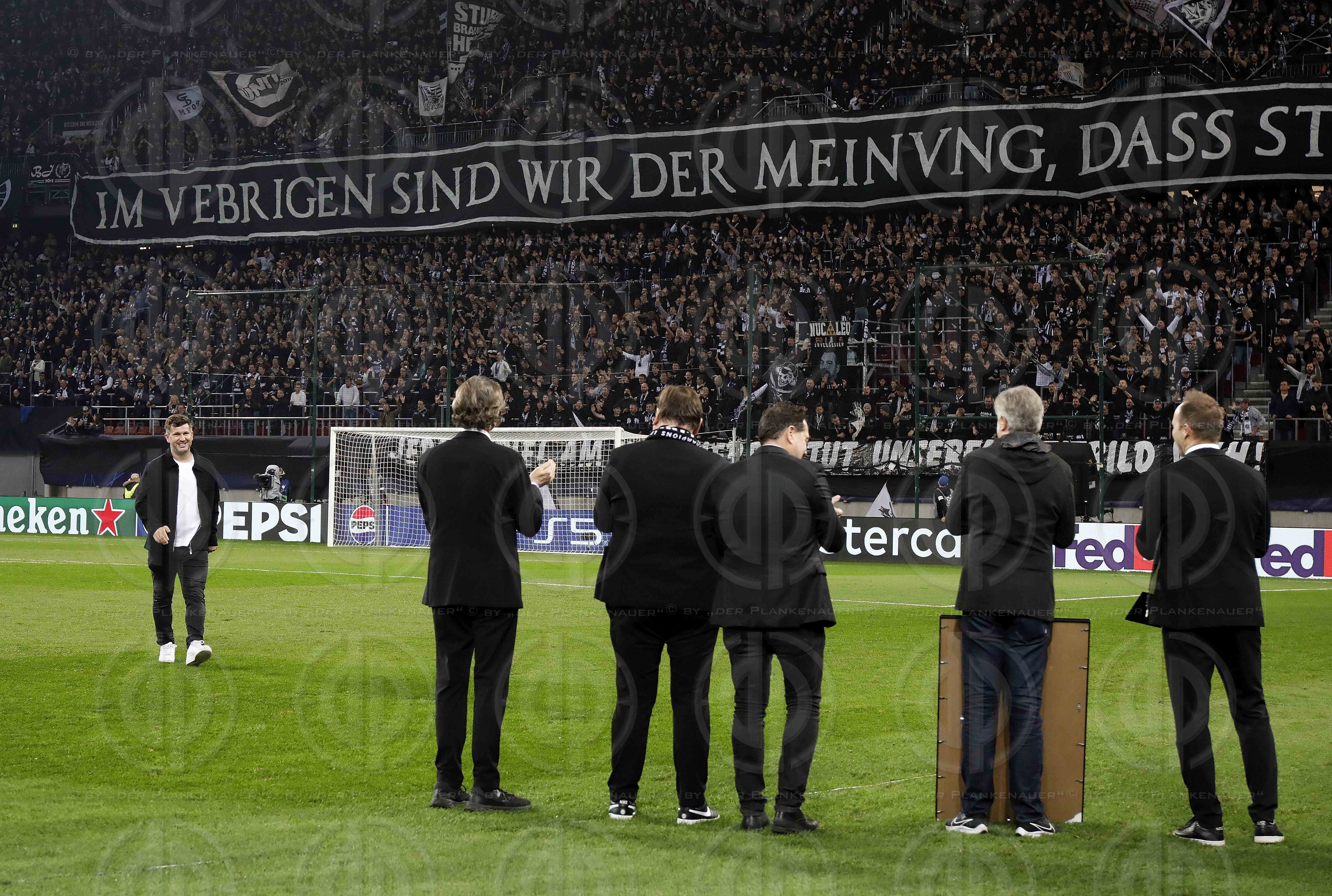 UEFA Champions League SK  Sturm vs. Sporting Lissabon (0:2) in K