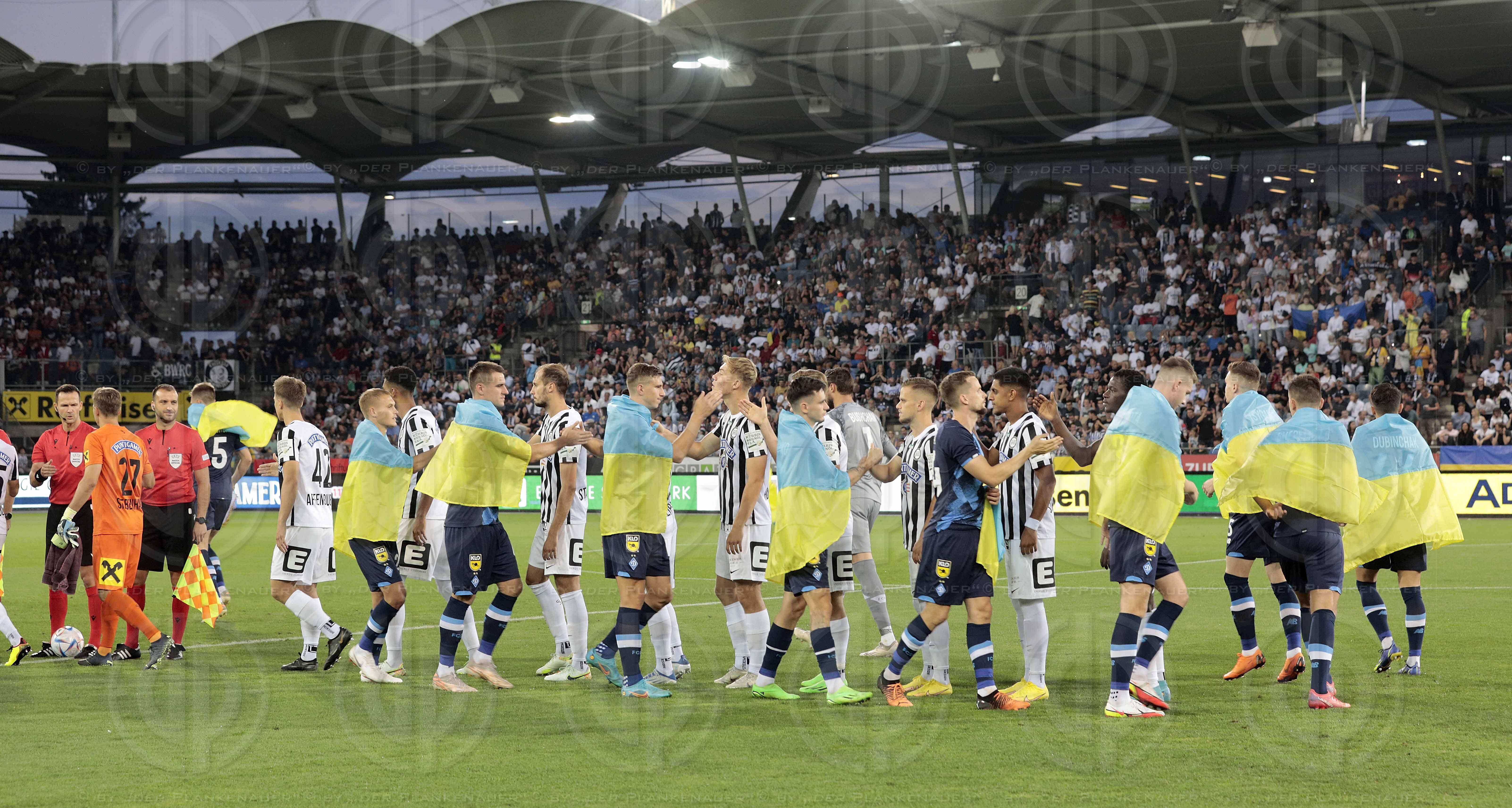 UCL-Qualif. SK Sturm vs. Dynamo Kyiv (1:2) am 09.08.2022