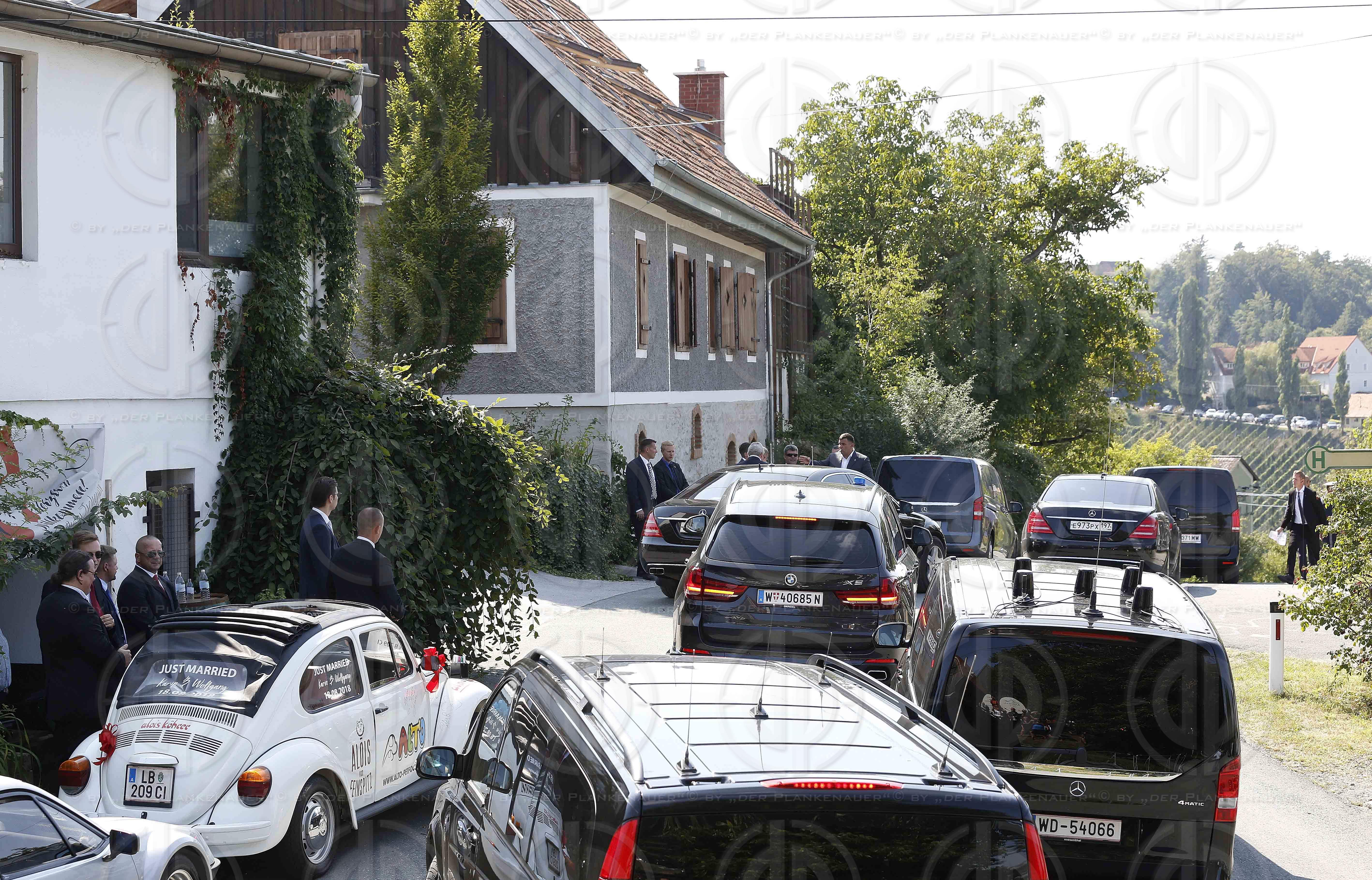 Ministerhochzeit mit Praes. PUTIN