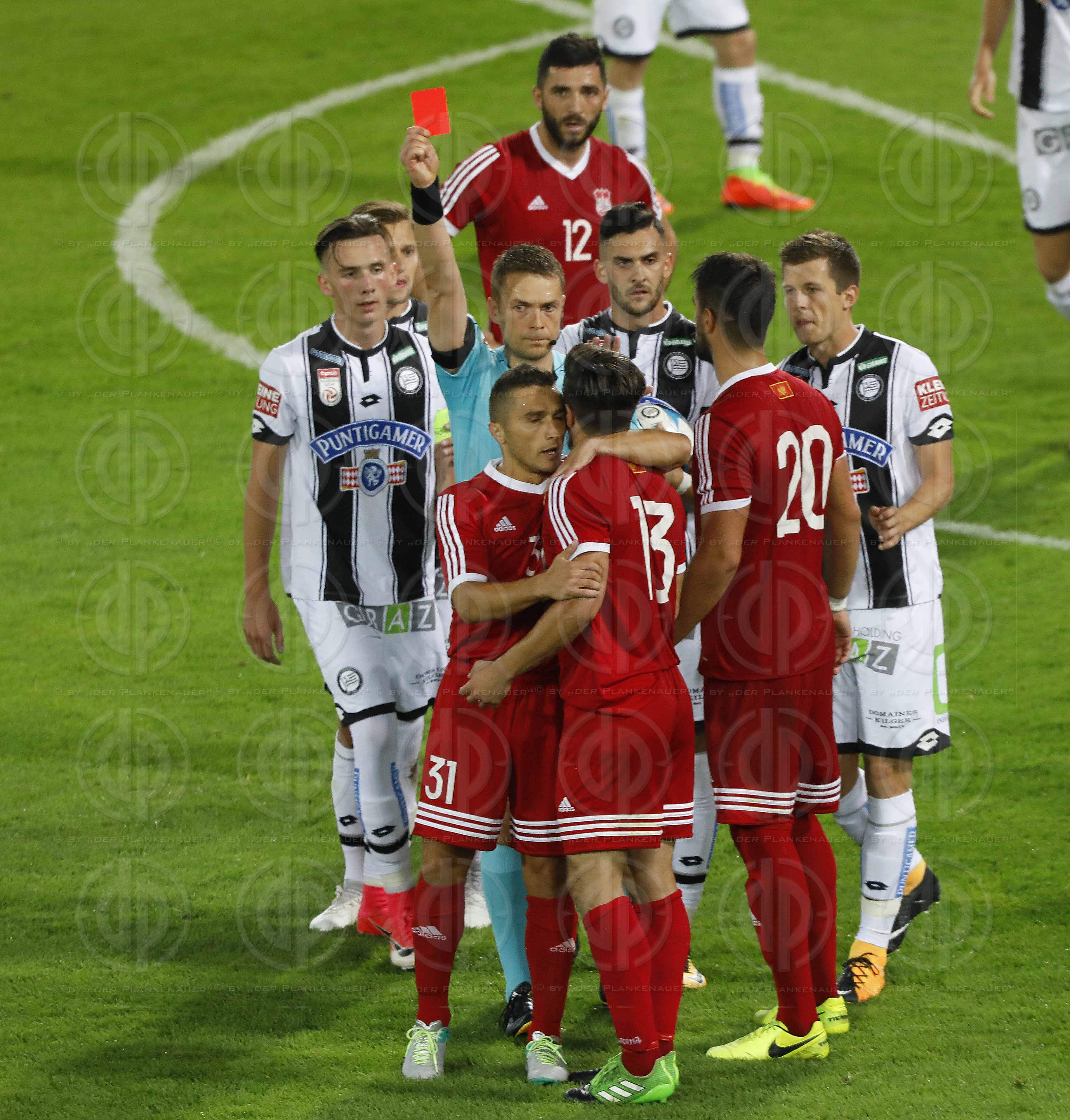 SK Sturm vs. FK Mladost Podgorica (0:1)