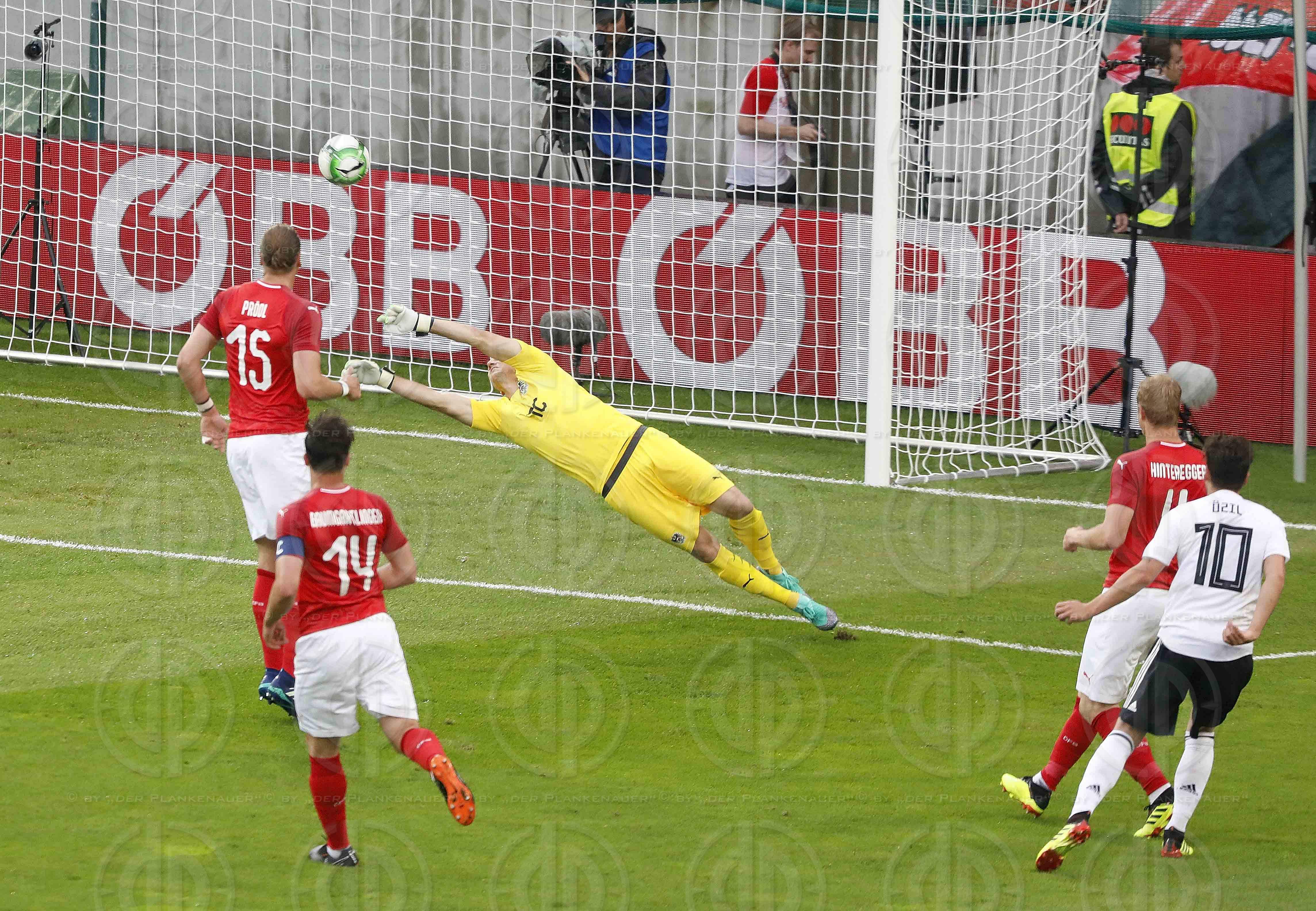 Laenderspiel Oesterreich vs. Deutschland