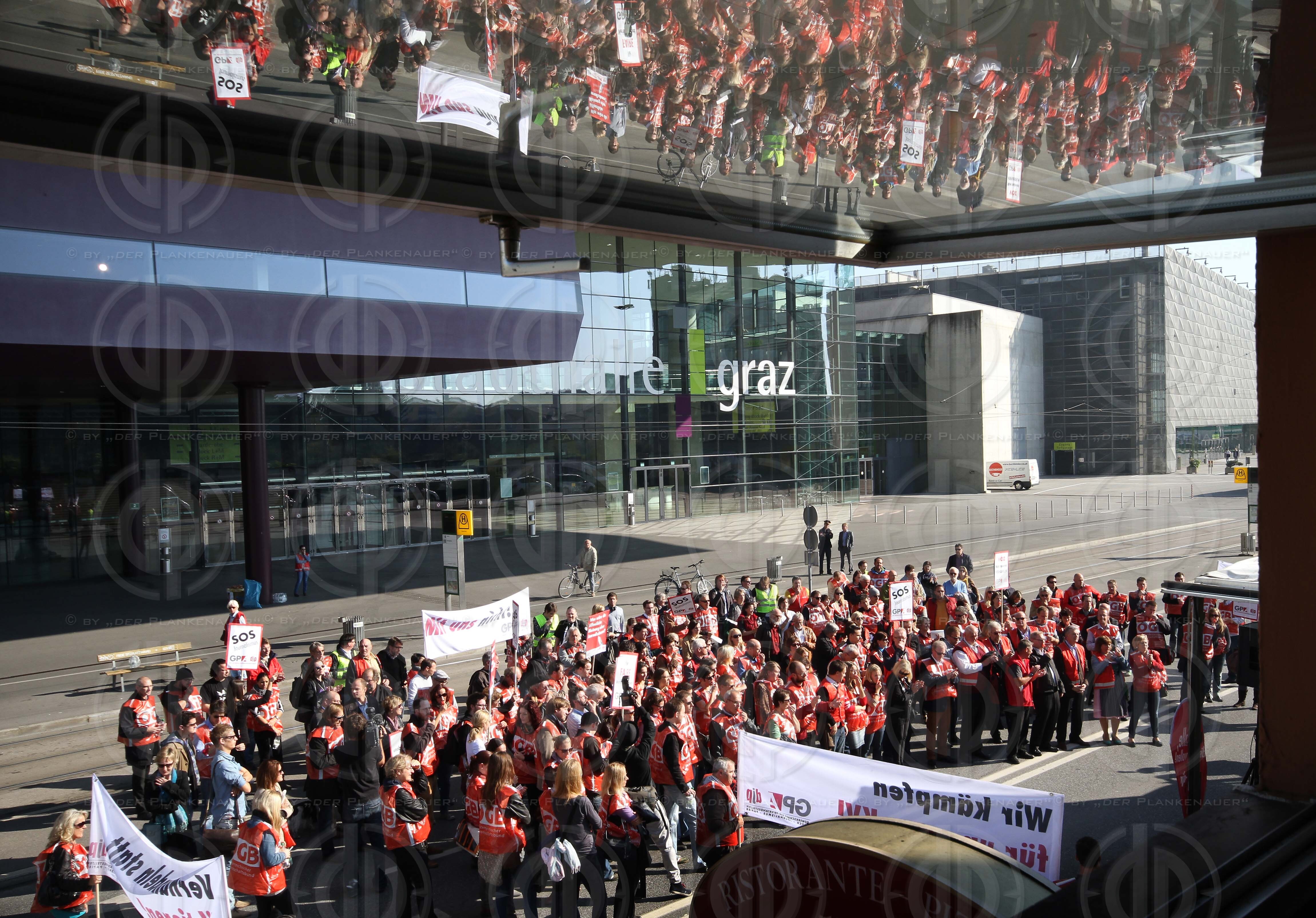 GPA-DJP-Protestversammlung Steiermark