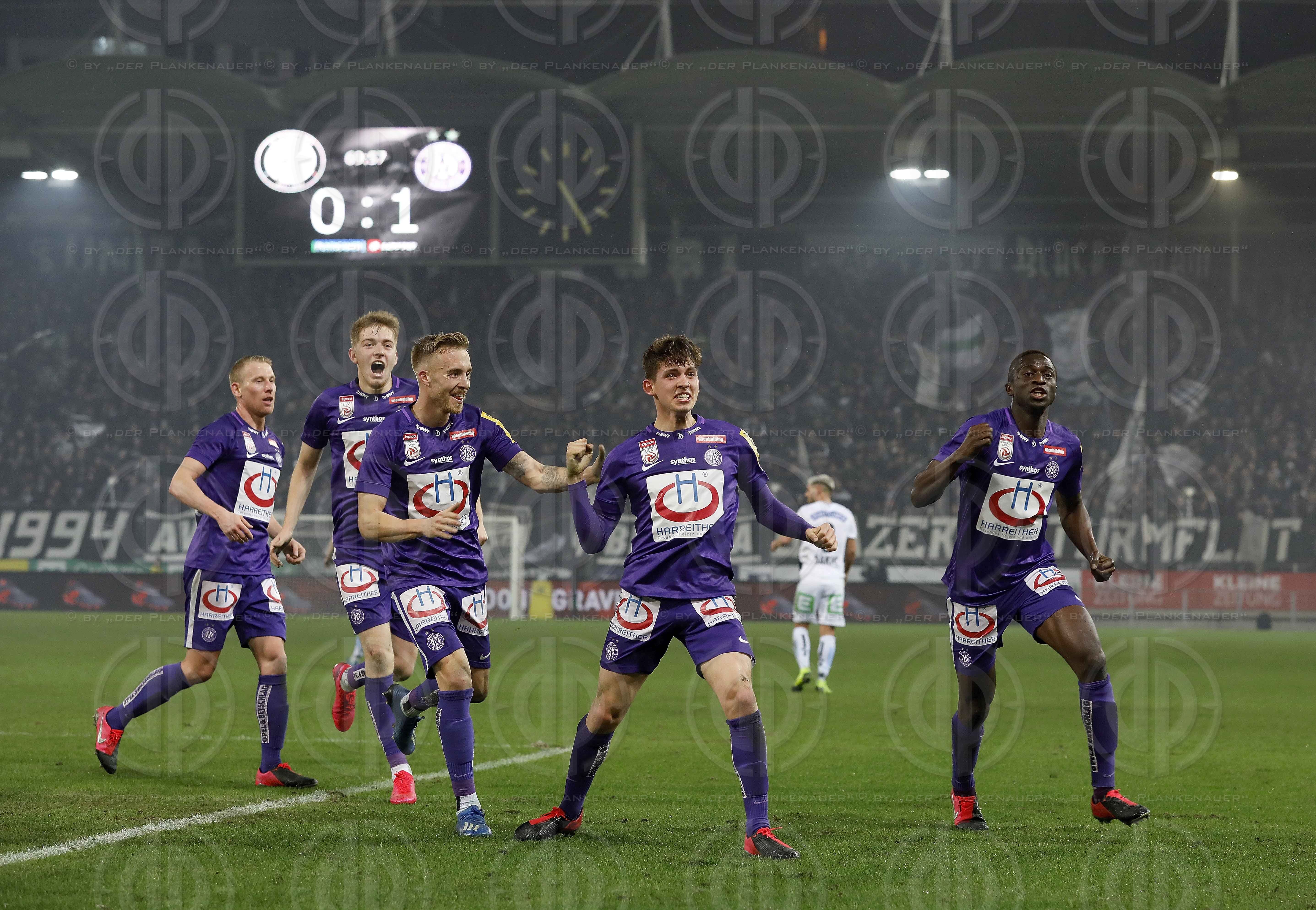 SK Sturm vs. FK Austria Wien (1:1)