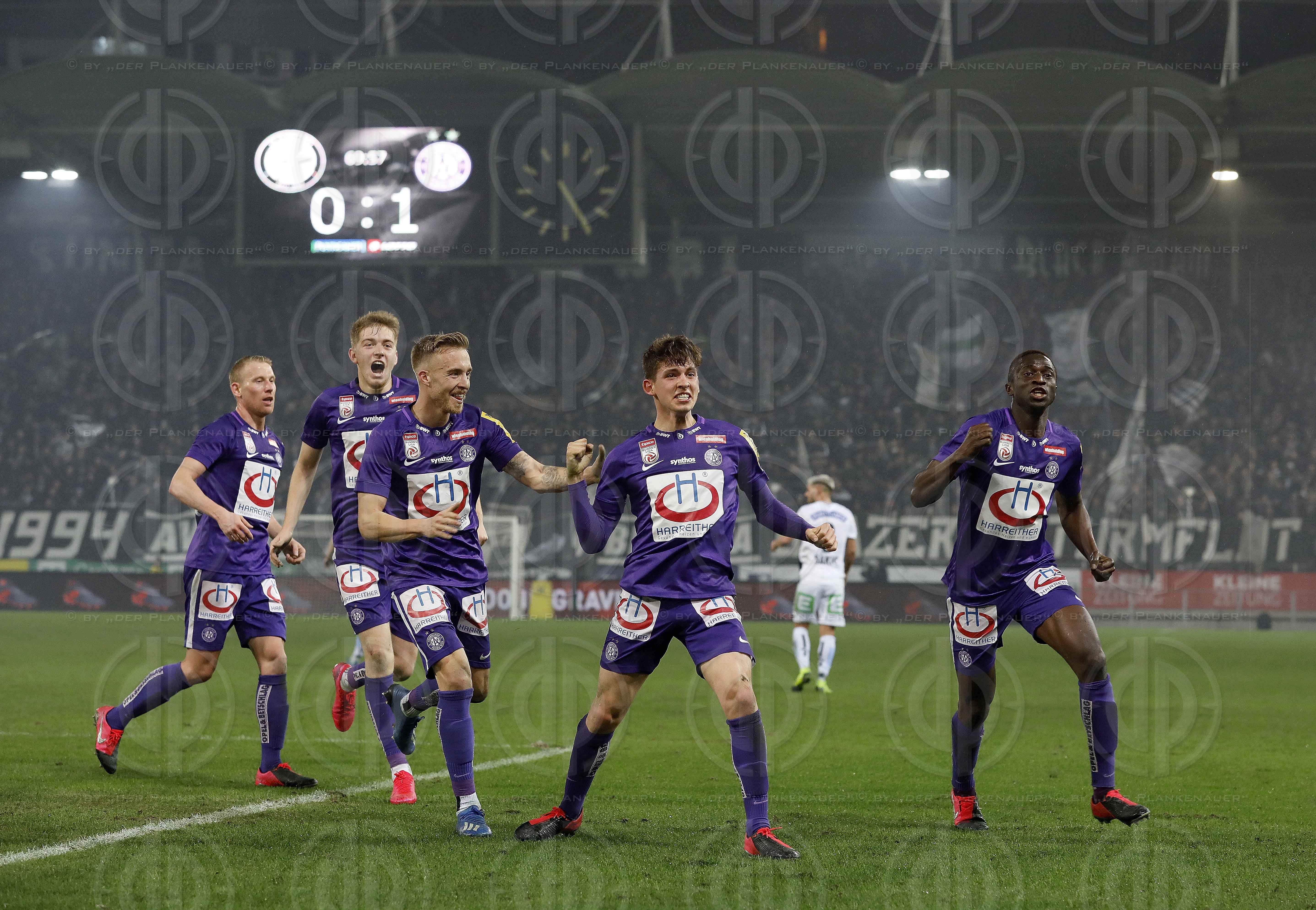 SK Sturm vs. FK Austria Wien (1:1)