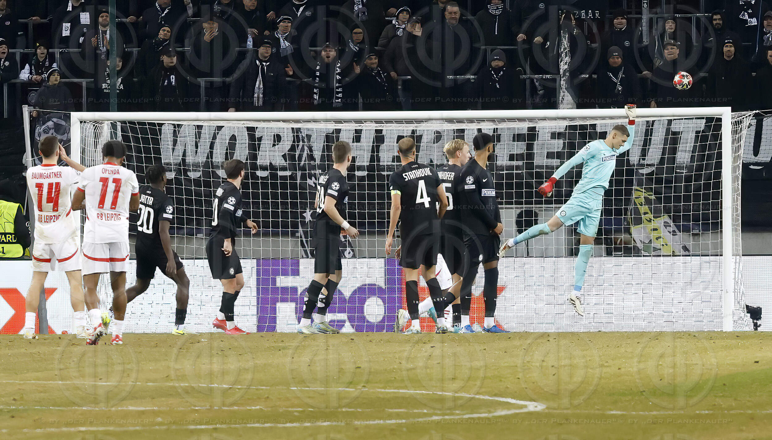 UEFA Champions League SK  Sturm vs. RB Leipzig (1:0) in Klagenfu