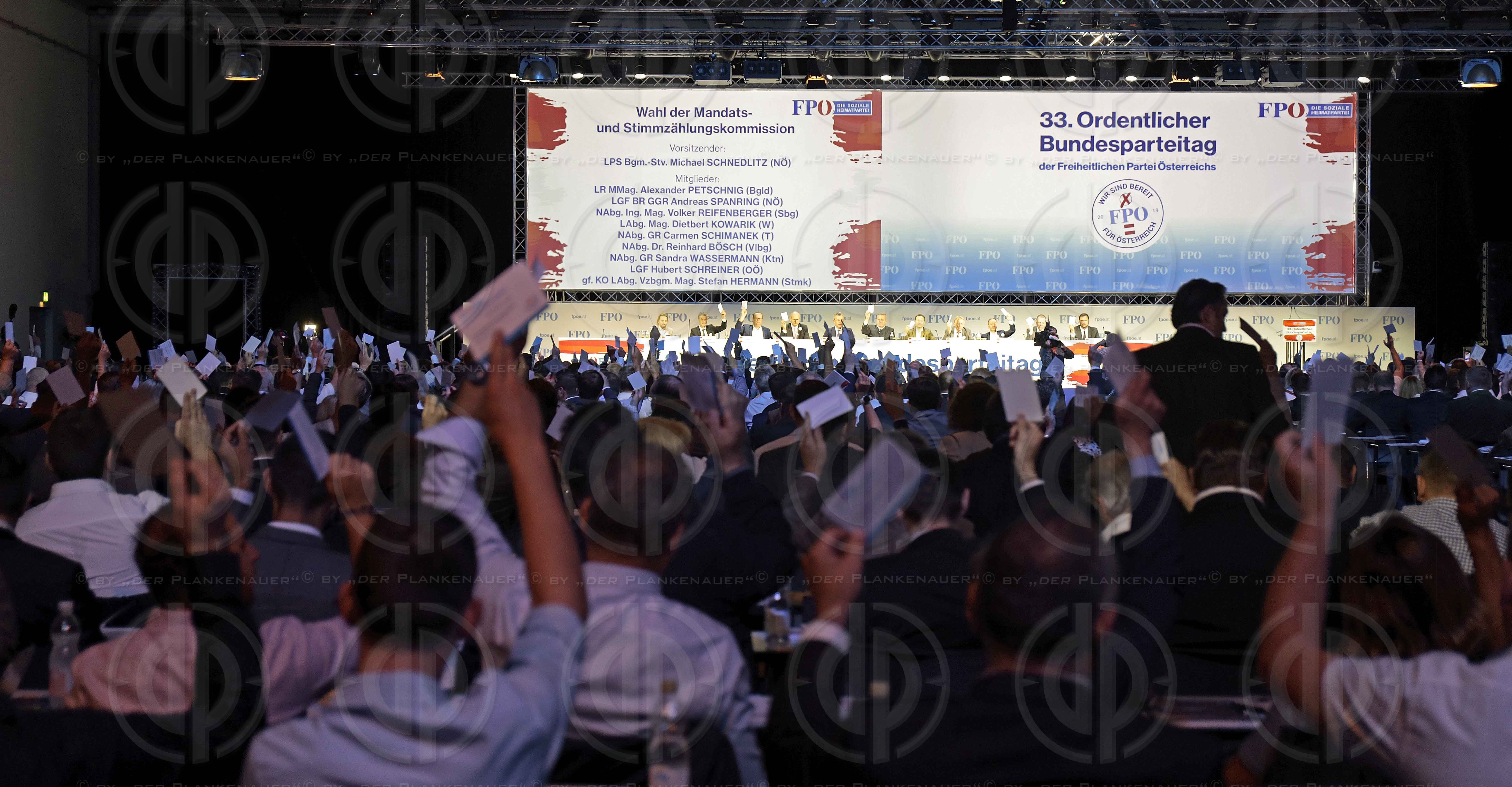 FPÖ-Bundesparteitag 2019 in Graz