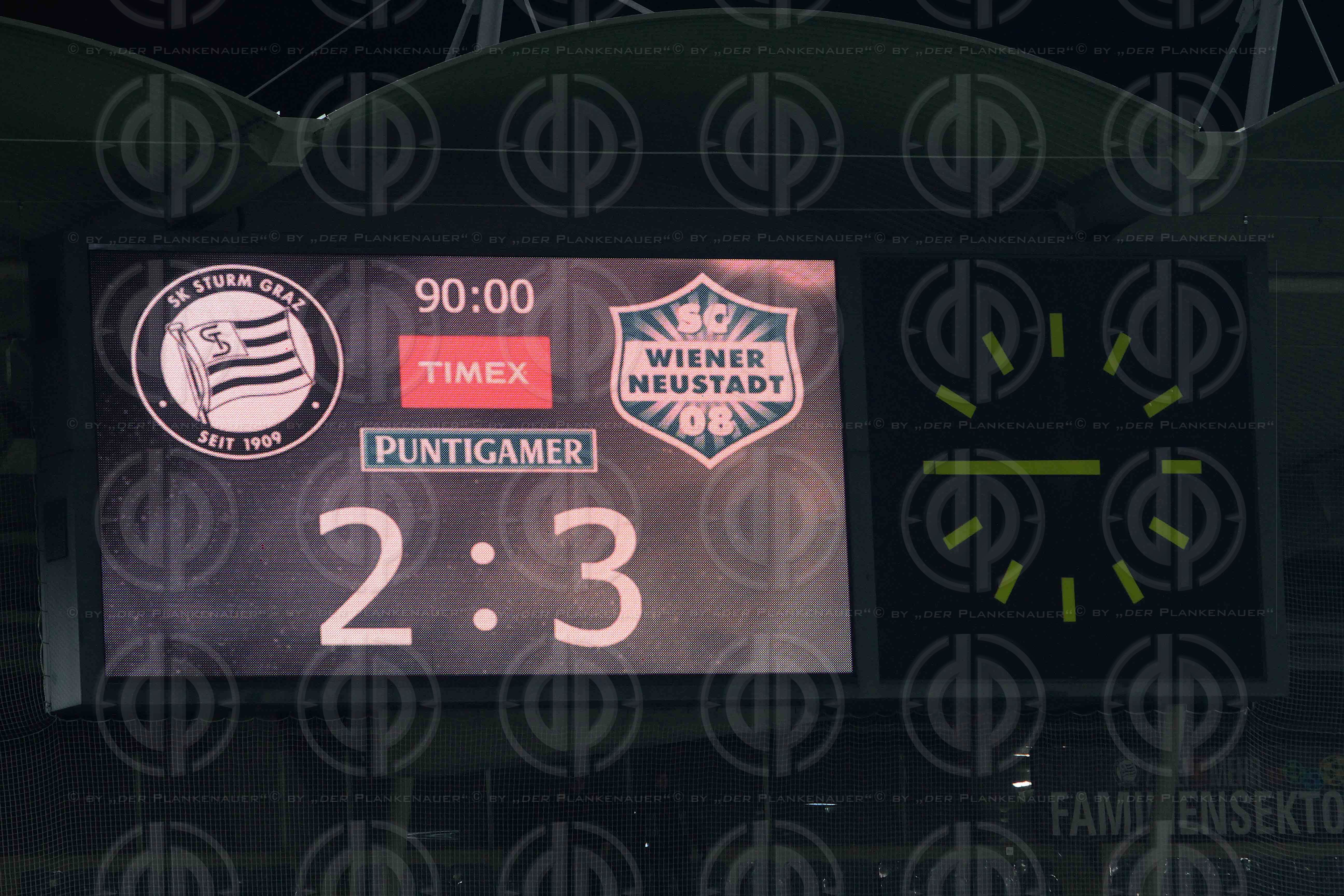 SK Sturm vs. SC Wiener Neustadt (2:3)