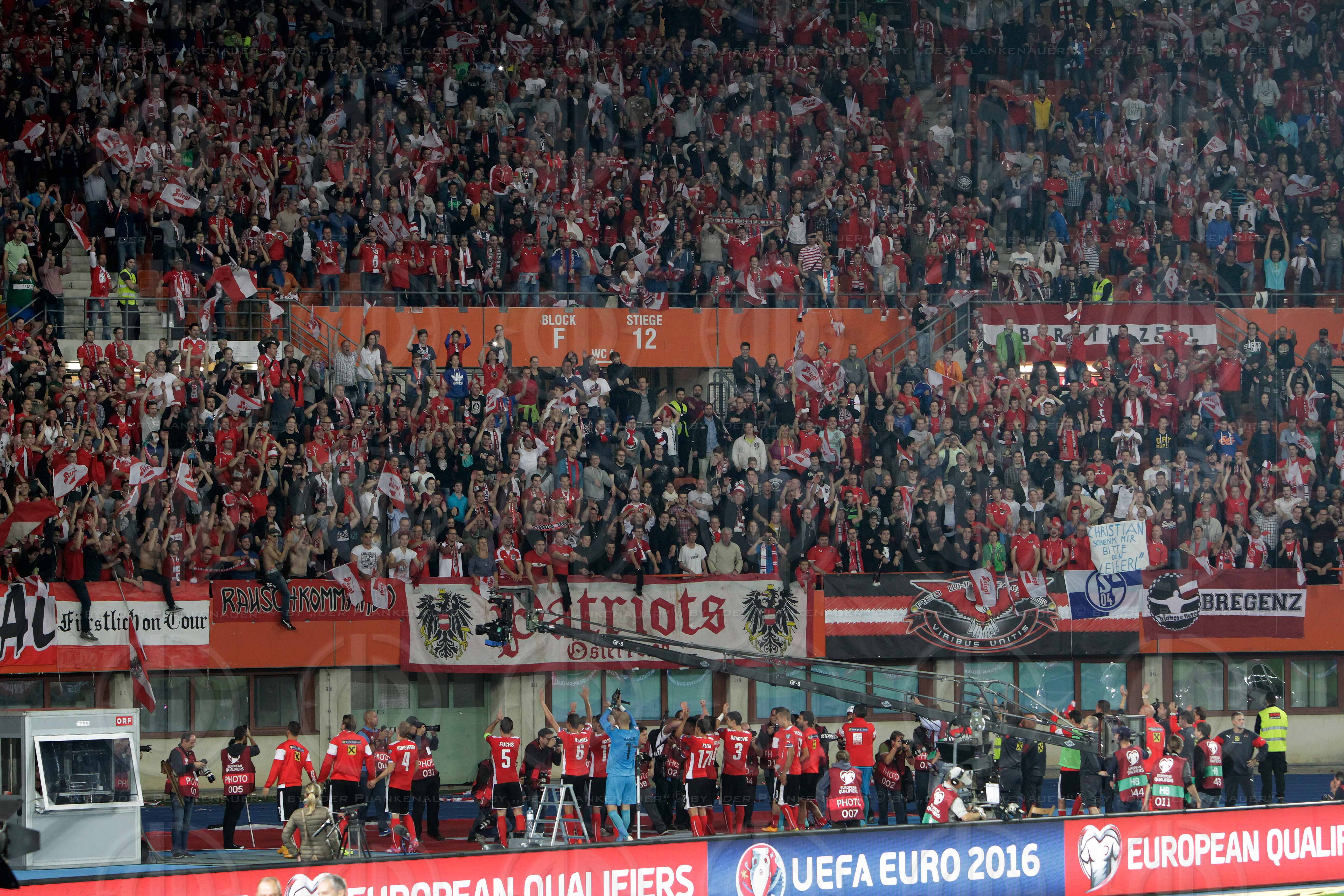 EM 2016-Qualifikationsrunde Oesterreich vs. Montenegro (1:0)