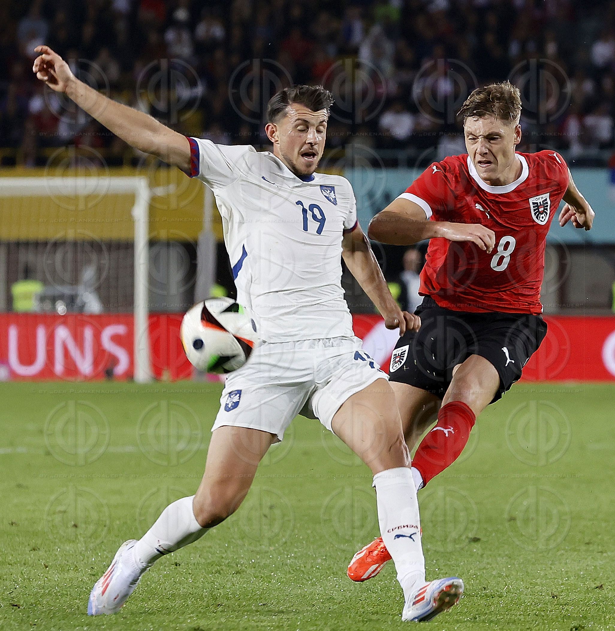 Länderspiel Österreich vs. Serbien (2:1) am 04.06.2024