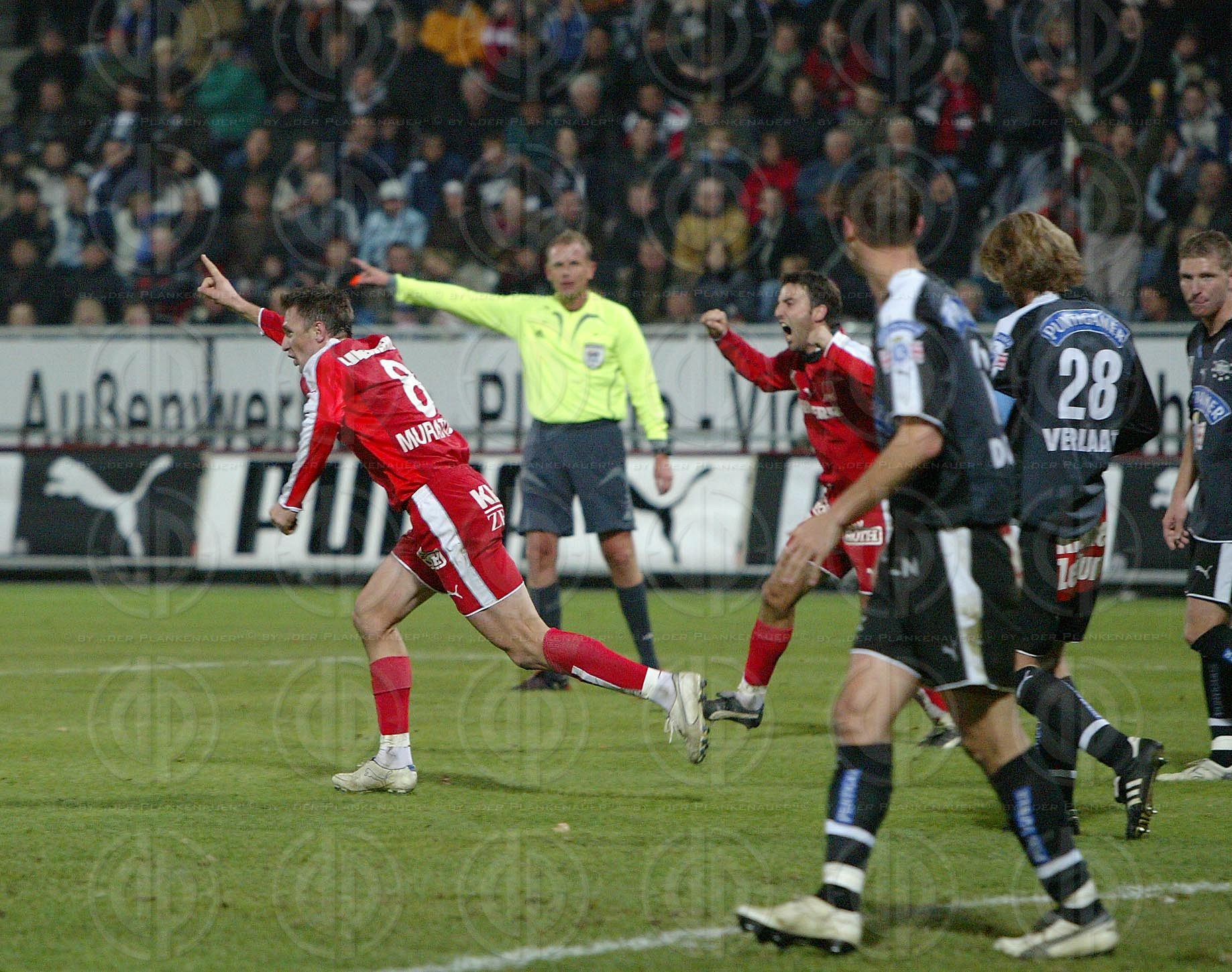 SK Puntigamer Sturm Graz vs. Liebherr GAK (0:2)