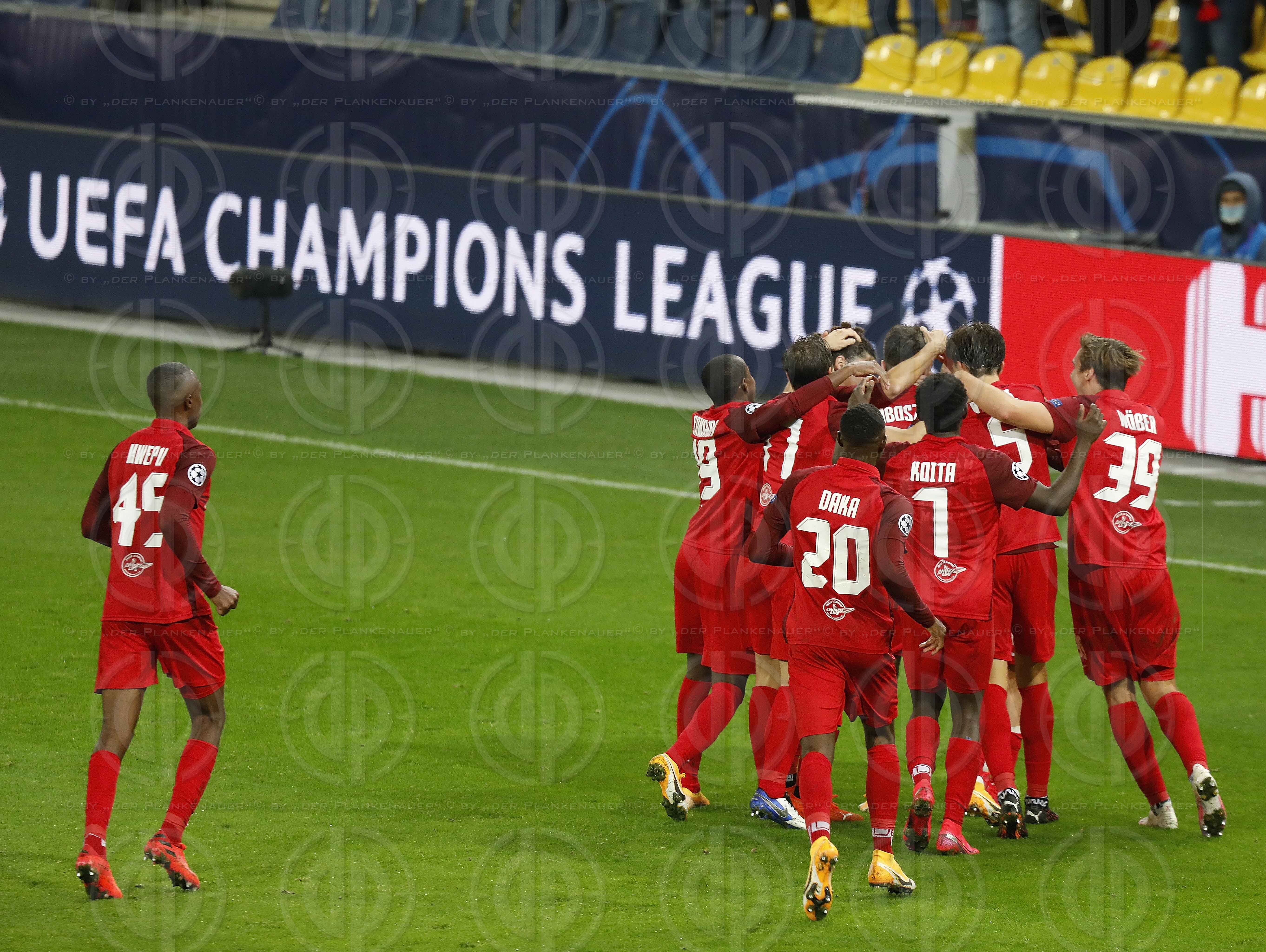 CL FC Red Bull Salzburg vs. Lokomotive Moskau (2:2) am 21.10.202