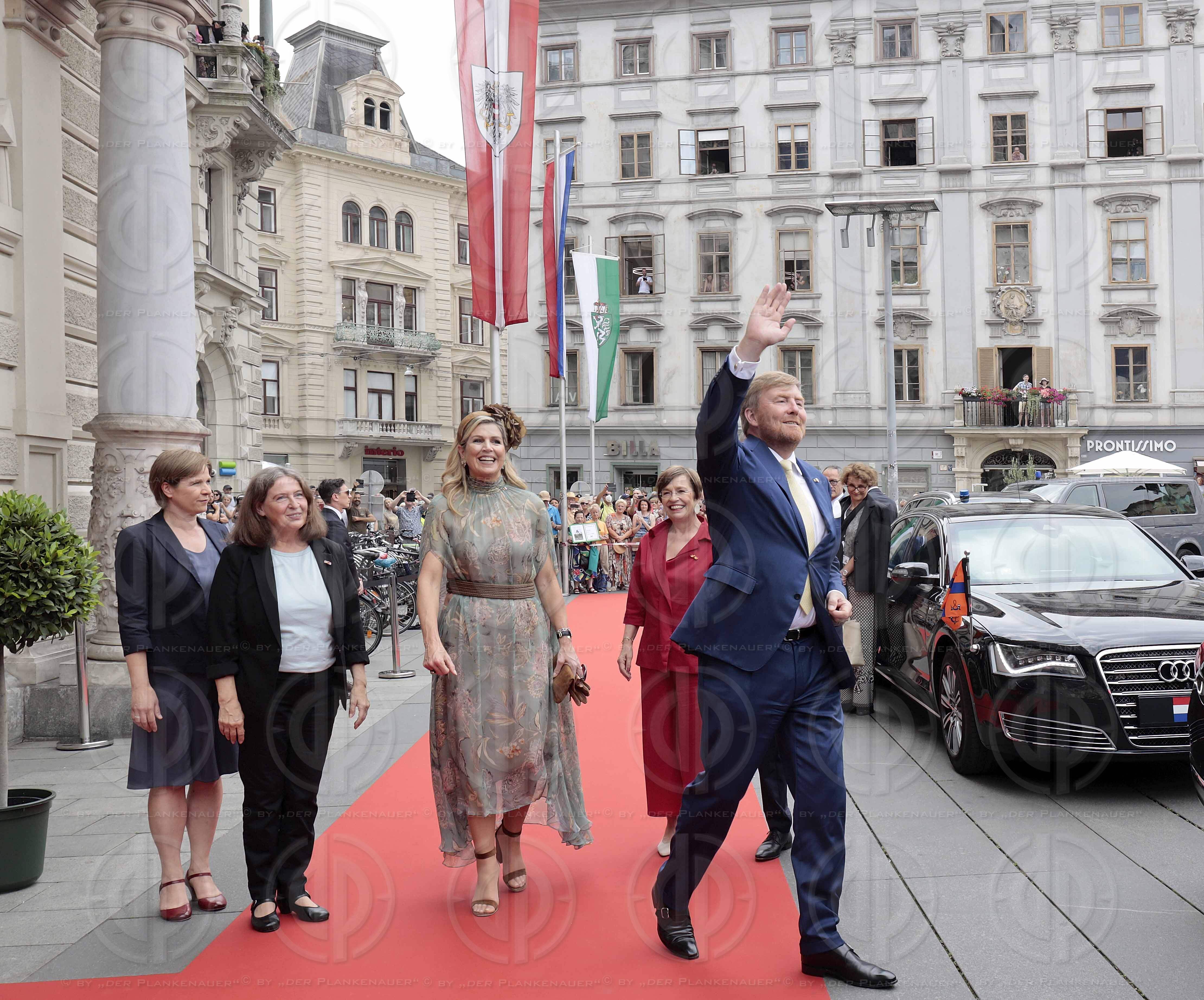 Staatsbesuch Königreich der Niederlande, Graz am 29.06.2022