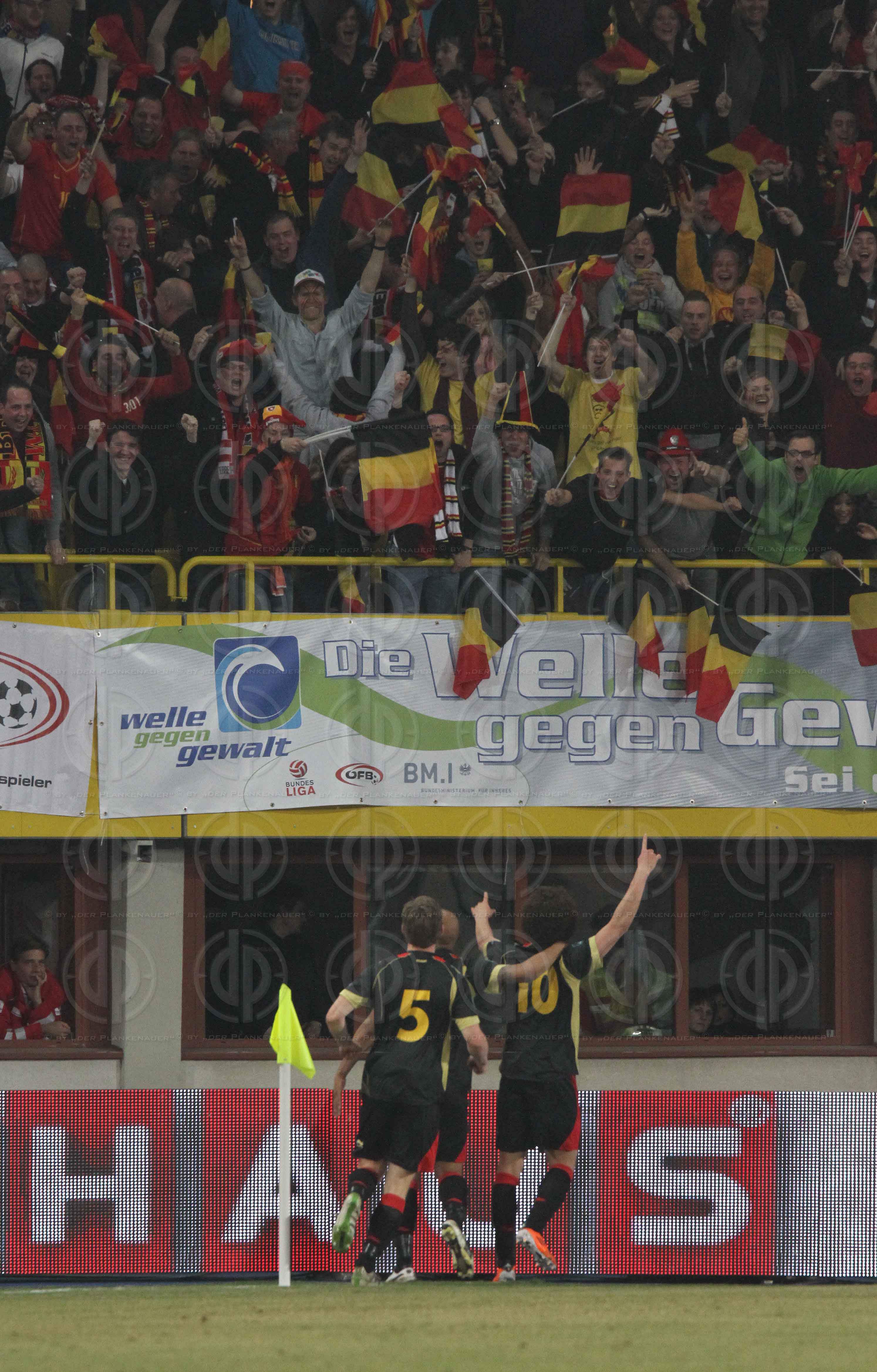 Qualifikation zur UEFA EURO 2012 Österreich vs. Belgien