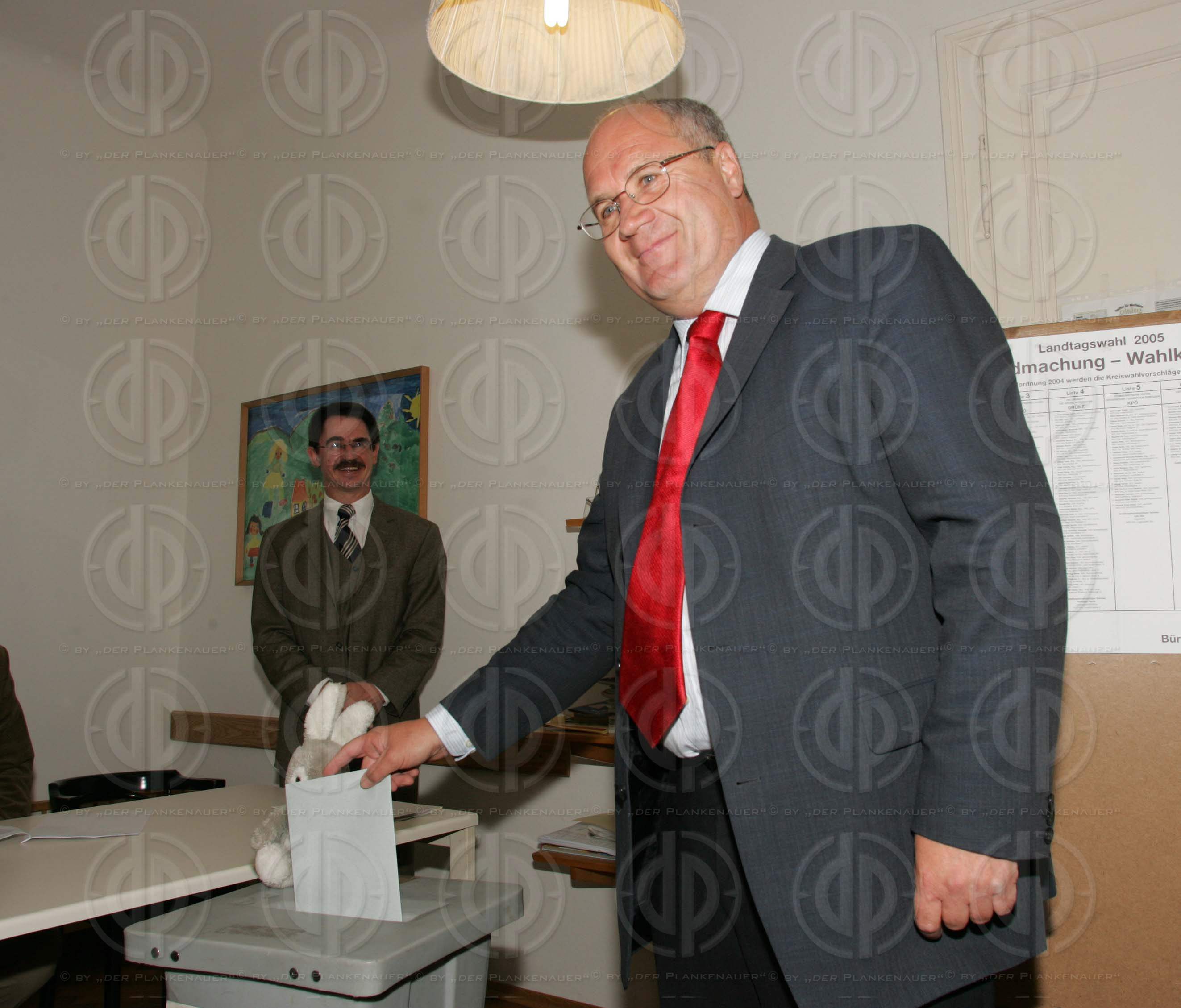 Landtagswahl 2005-Kadidaten wählen