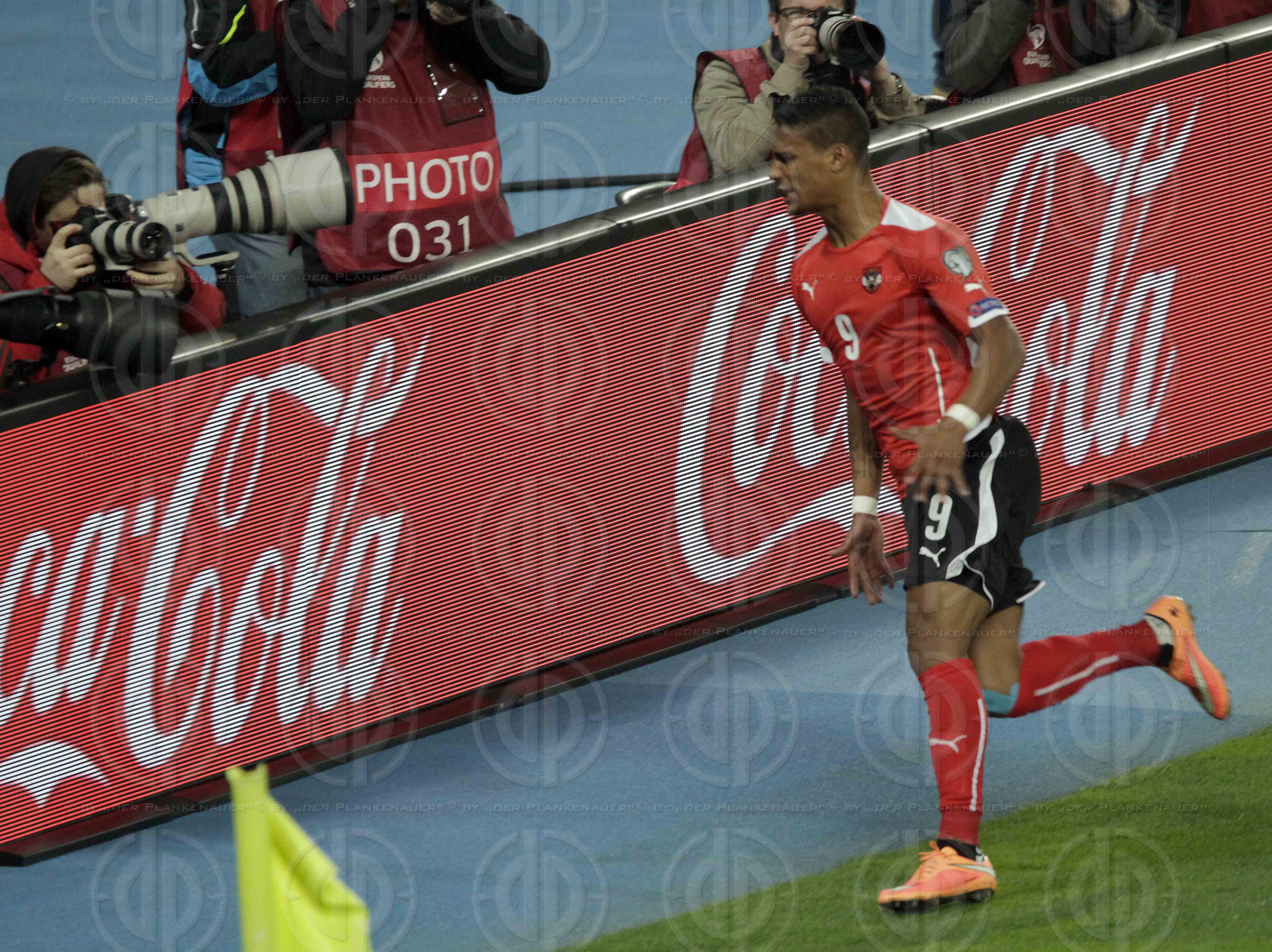 EM-Qualifikationsrunde Oesterreich vs. Russland (1:0)